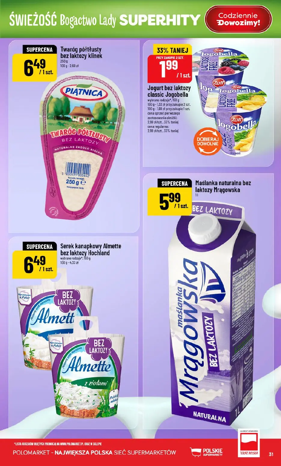 gazetka promocyjna POLOmarket Do POLO po promki w rozmiarze XXL - Strona 31