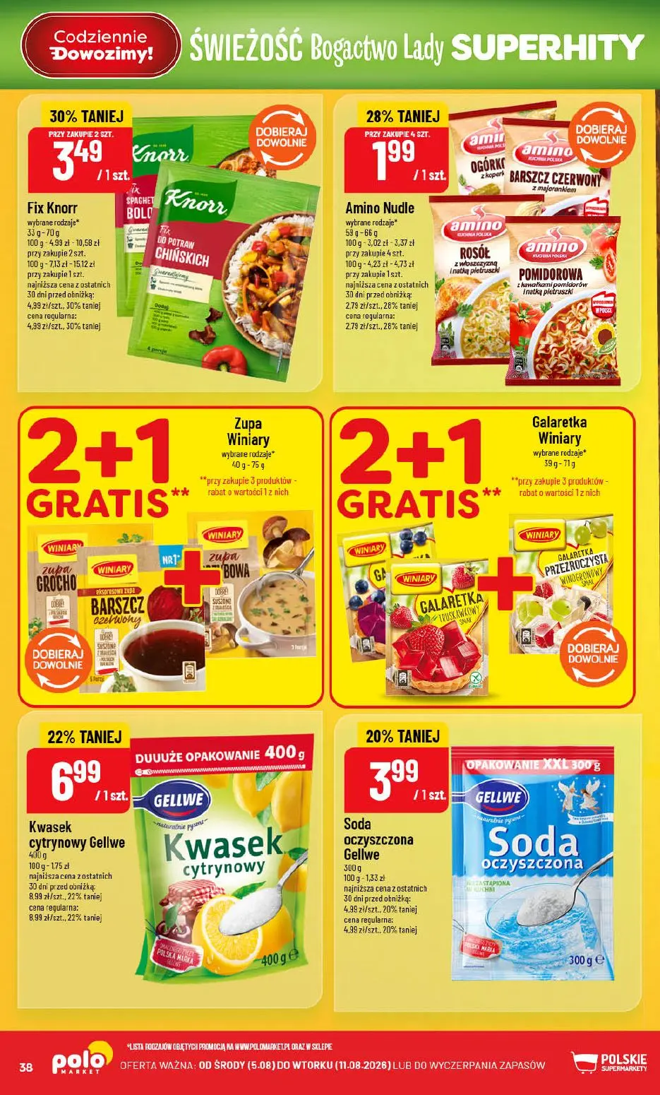 gazetka promocyjna POLOmarket Do POLO po promki w rozmiarze XXL - Strona 38