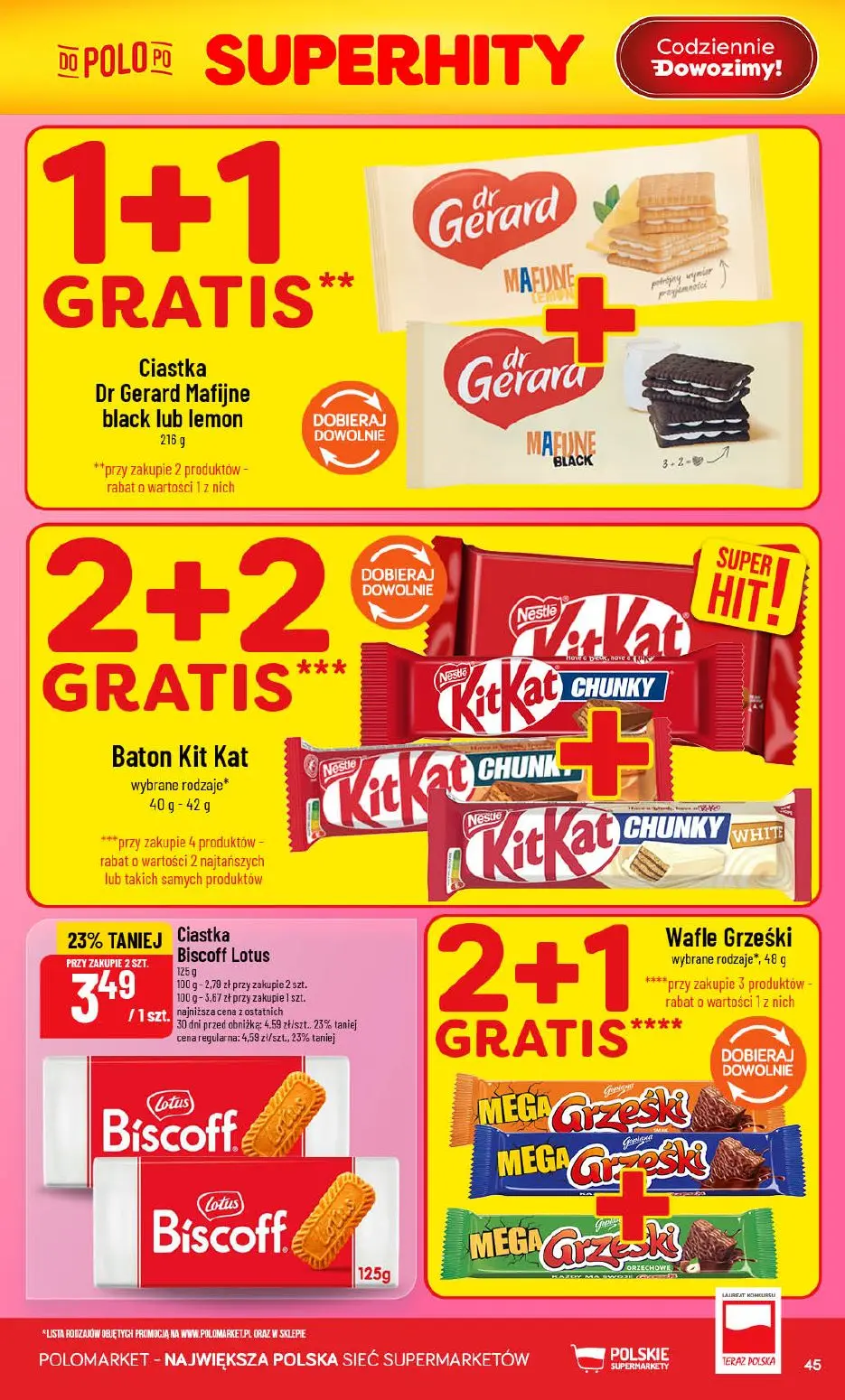 gazetka promocyjna POLOmarket Do POLO po promki w rozmiarze XXL - Strona 45