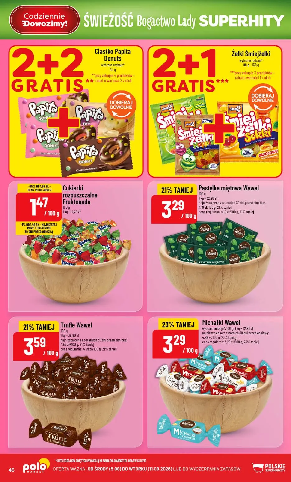 gazetka promocyjna POLOmarket Do POLO po promki w rozmiarze XXL - Strona 46