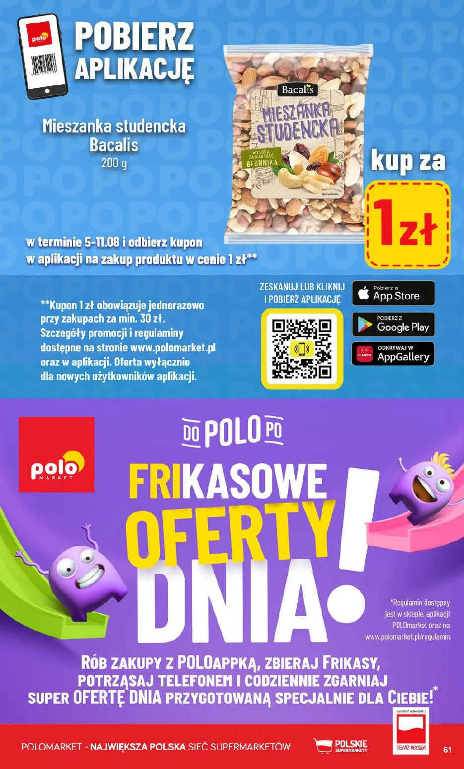 gazetka promocyjna POLOmarket Do POLO po promki w rozmiarze XXL - Strona 61