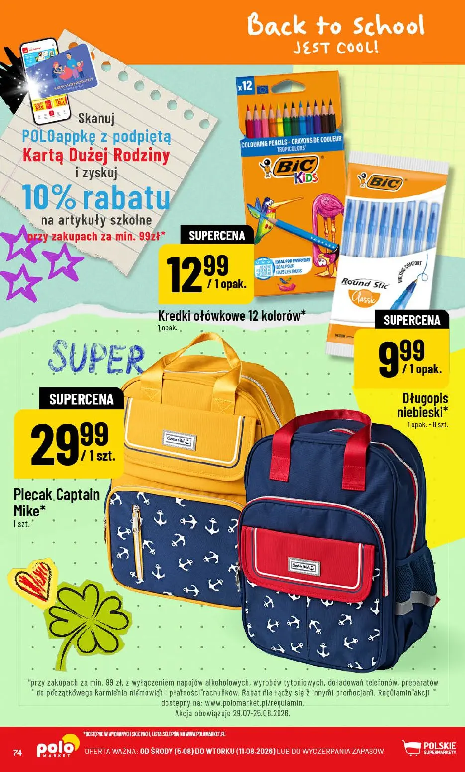 gazetka promocyjna POLOmarket Do POLO po promki w rozmiarze XXL - Strona 74