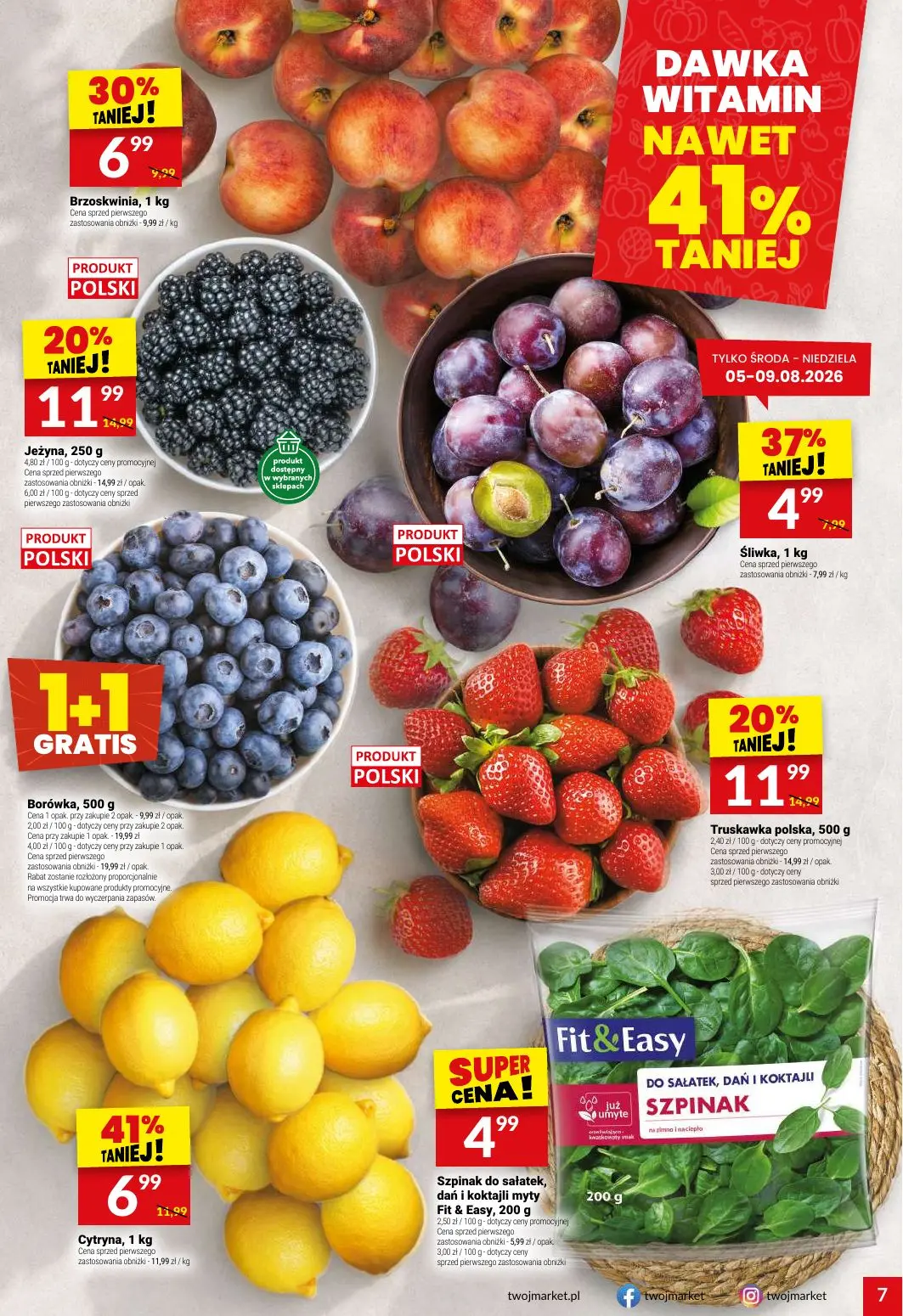 gazetka promocyjna Twój Market  - Strona 7
