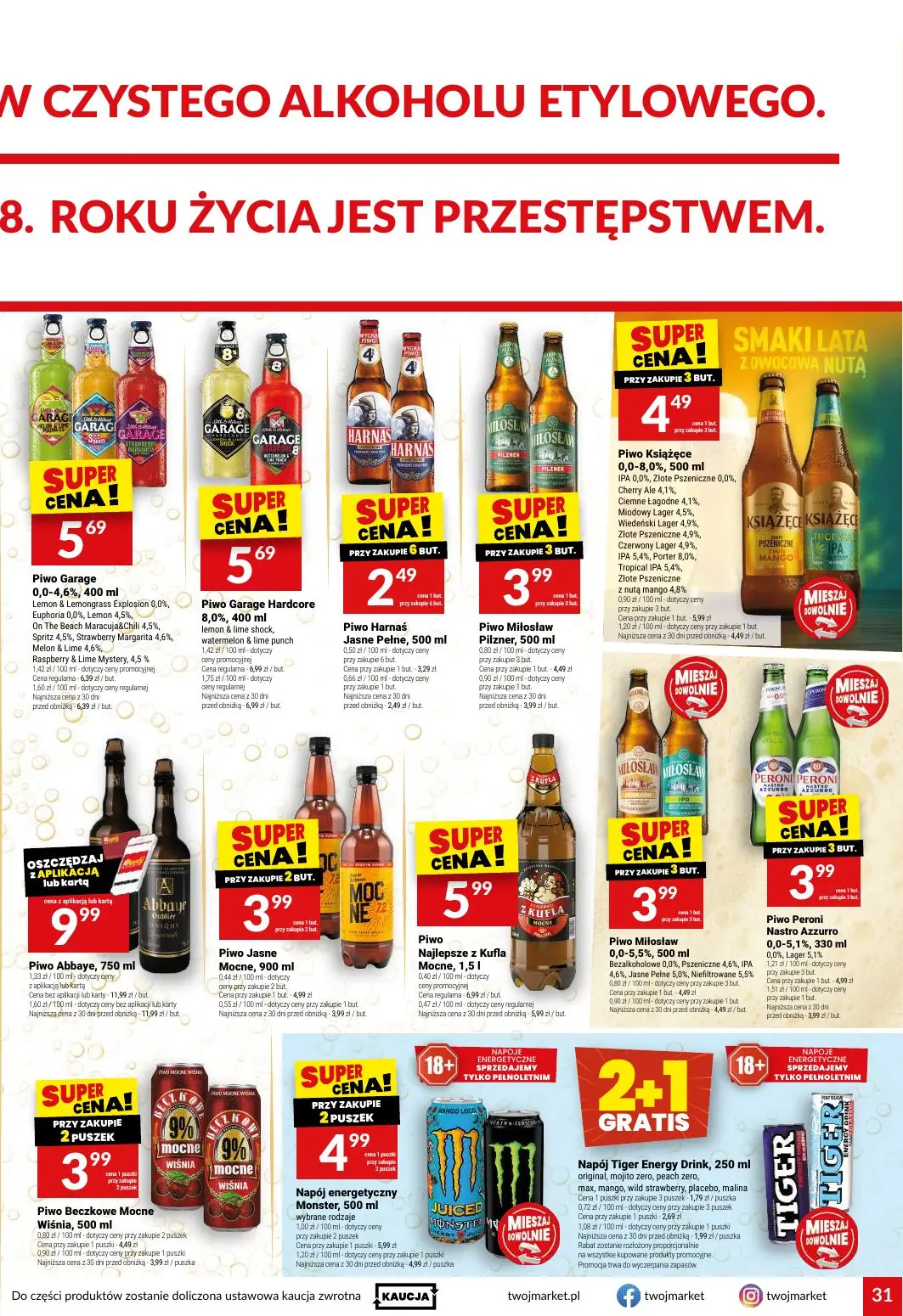 gazetka promocyjna Twój Market  - Strona 31