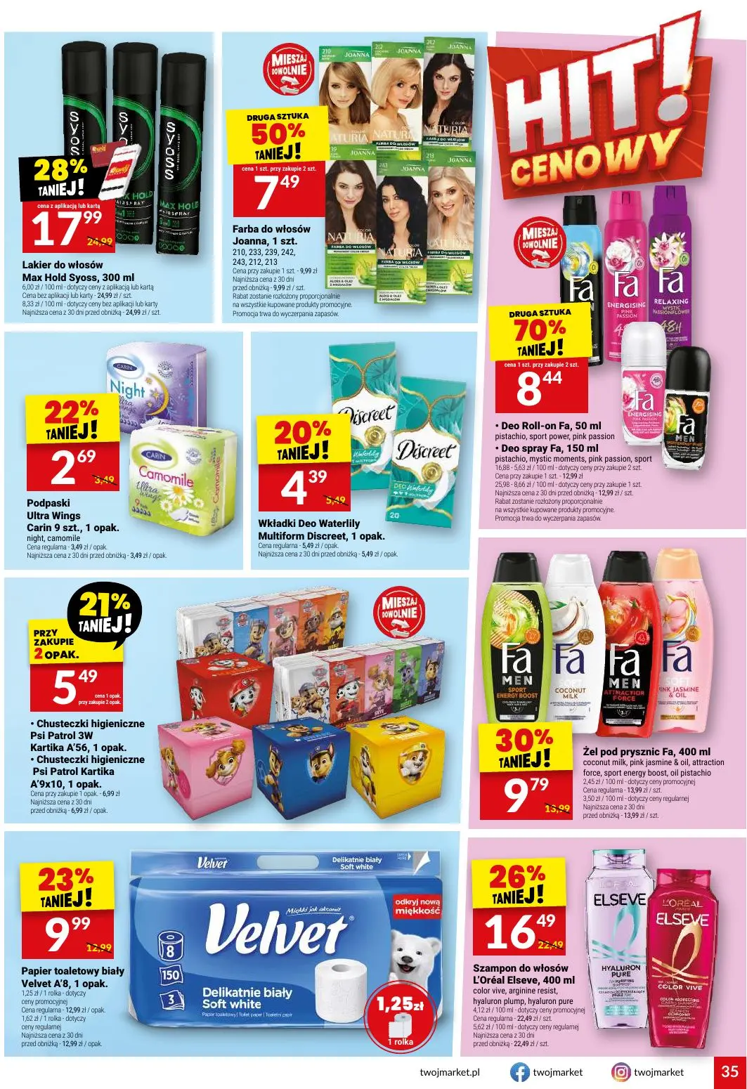 gazetka promocyjna Twój Market  - Strona 35