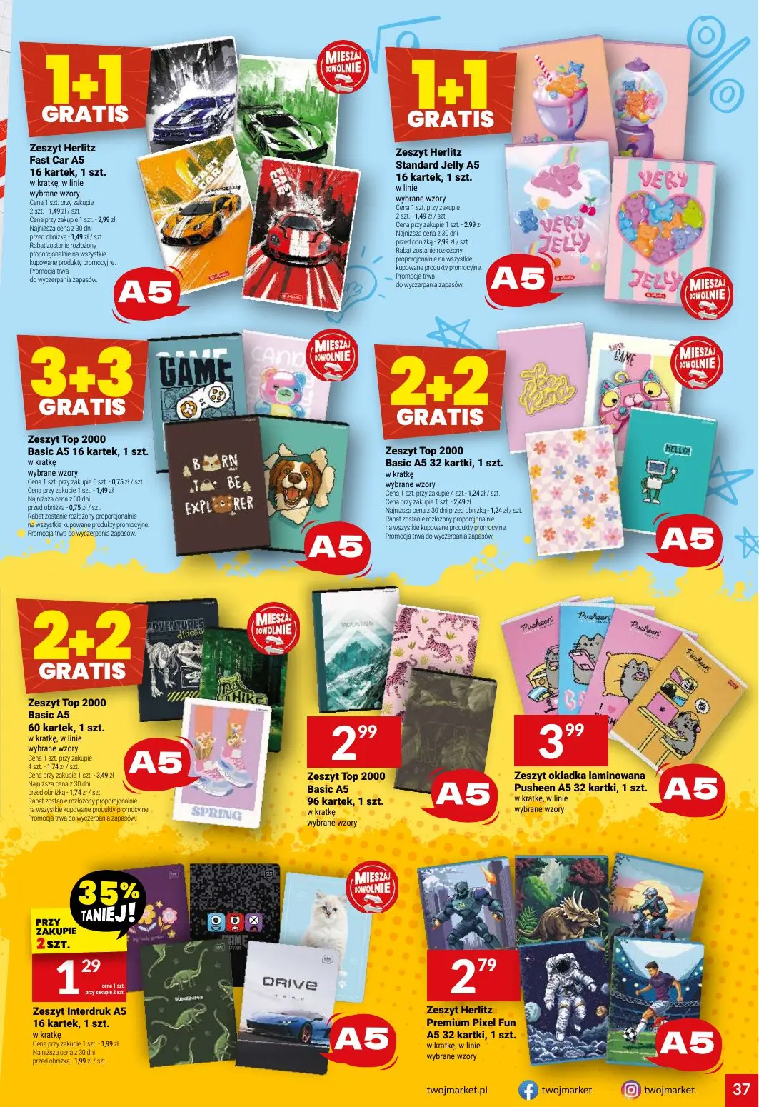 gazetka promocyjna Twój Market  - Strona 37