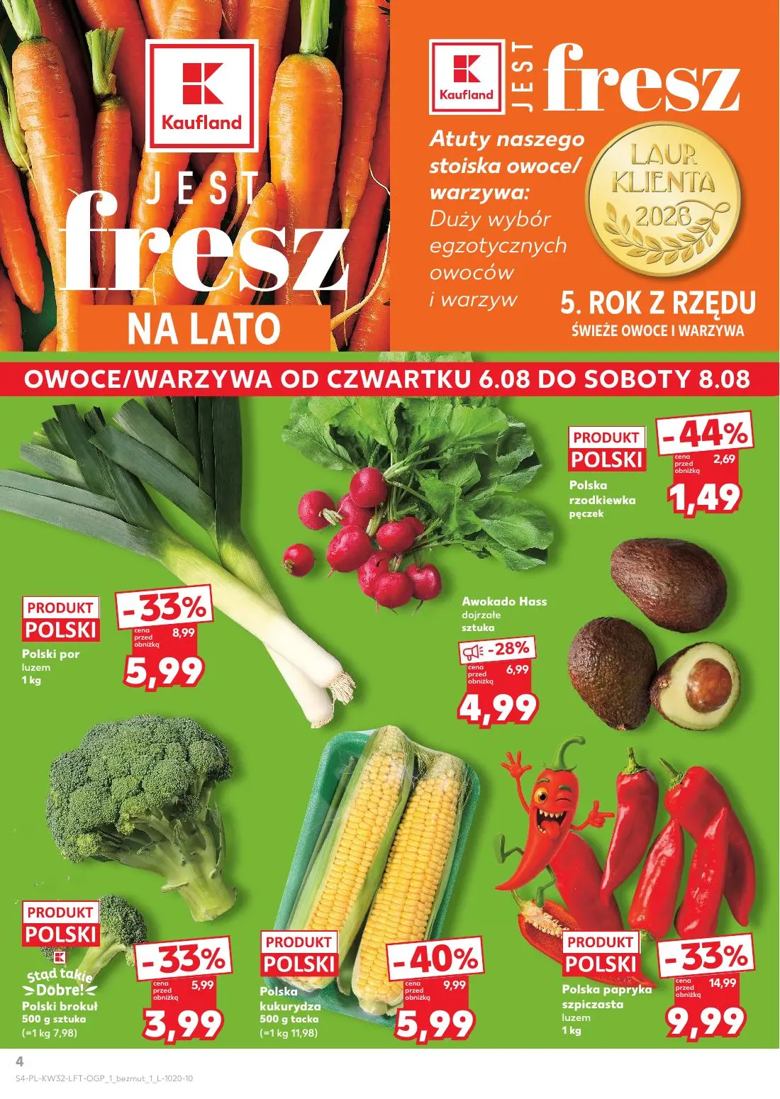 gazetka promocyjna Kaufland Jest fresz - Strona 4