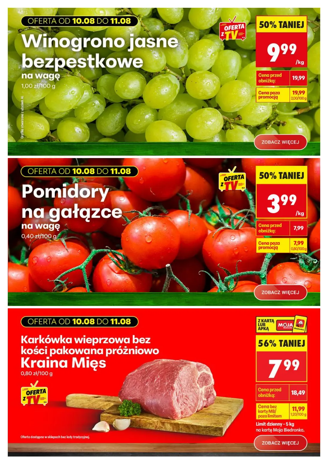 gazetka promocyjna Biedronka Biedronkowe oszczędności - Strona 2
