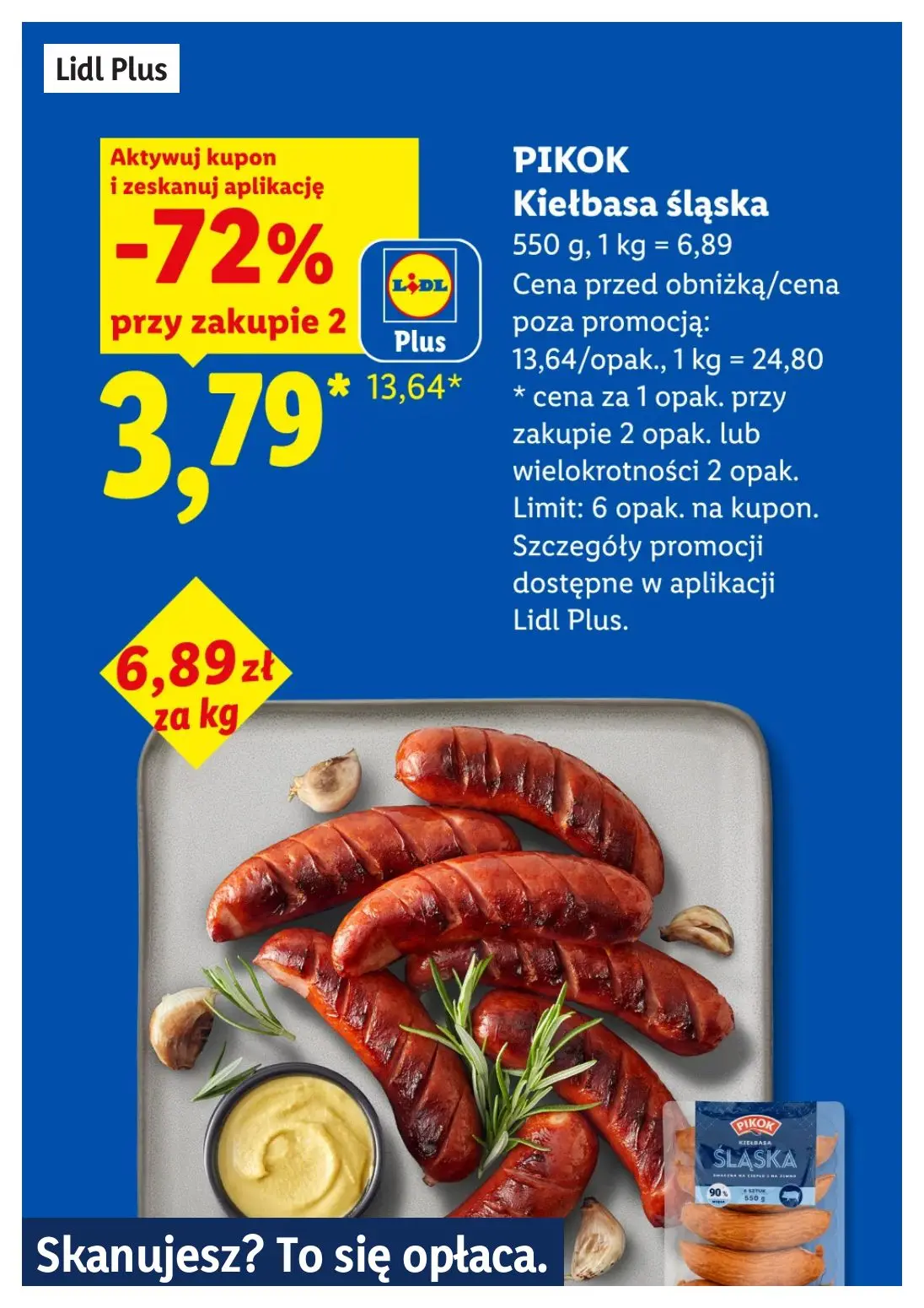 gazetka promocyjna LIDL Lidl plus. Skanujesz - To się opłaca - Strona 6