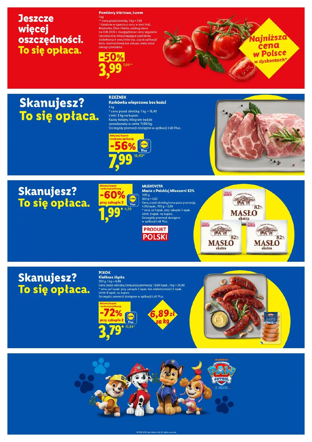 gazetka promocyjna LIDL Lidl plus. Skanujesz - To się opłaca - Strona 26
