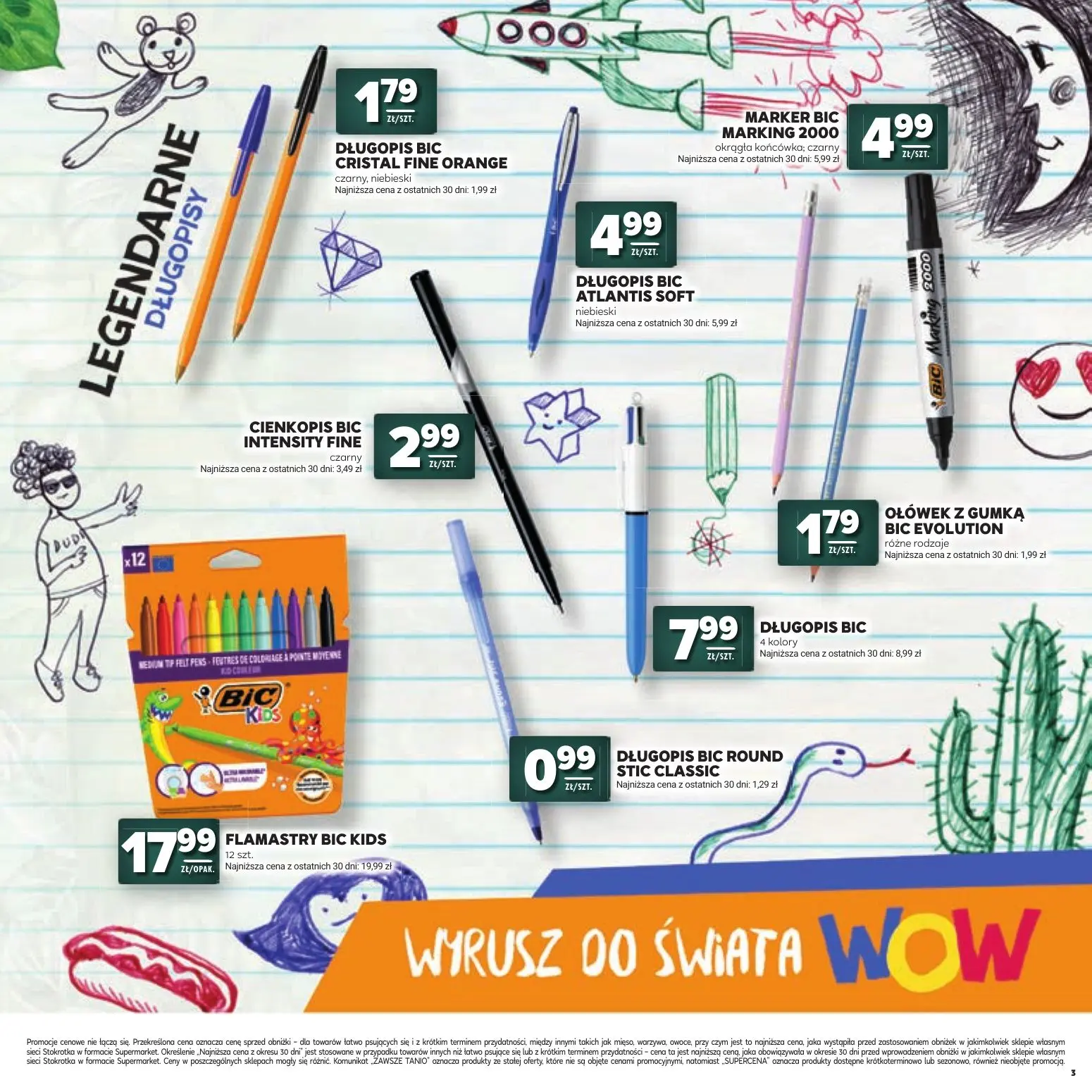 gazetka promocyjna Stokrotka Supermarket Witaj szkoło - Strona 3