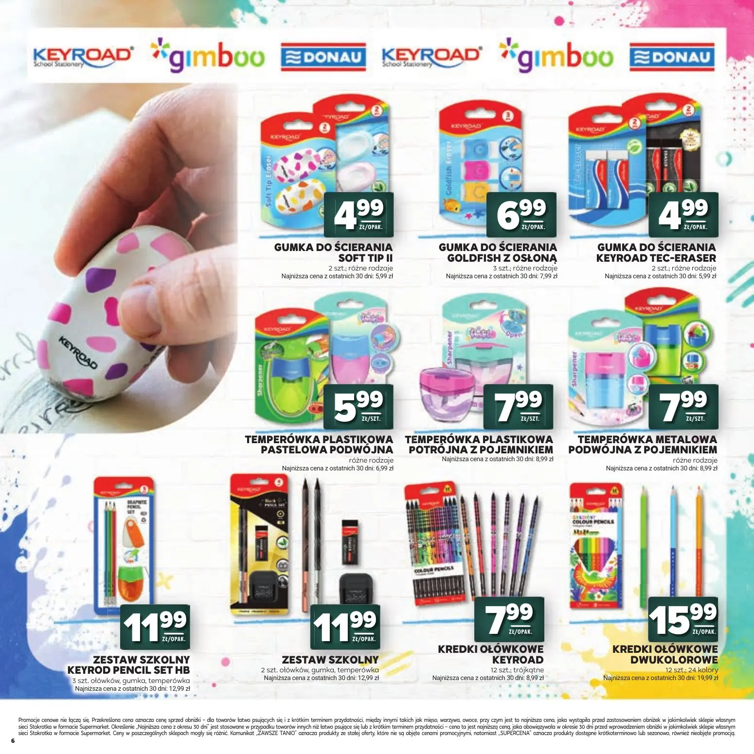gazetka promocyjna Stokrotka Supermarket Witaj szkoło - Strona 6