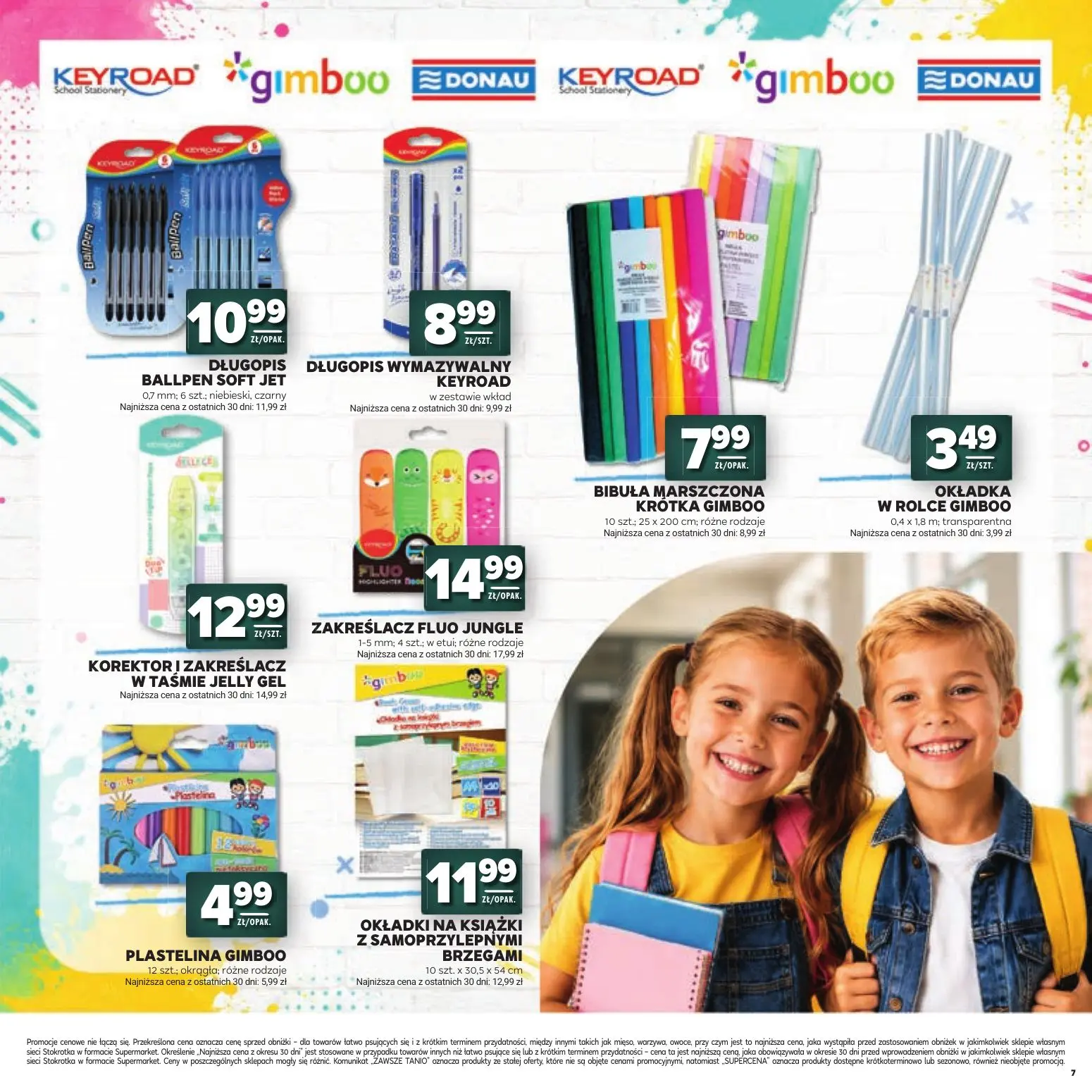 gazetka promocyjna Stokrotka Supermarket Witaj szkoło - Strona 7