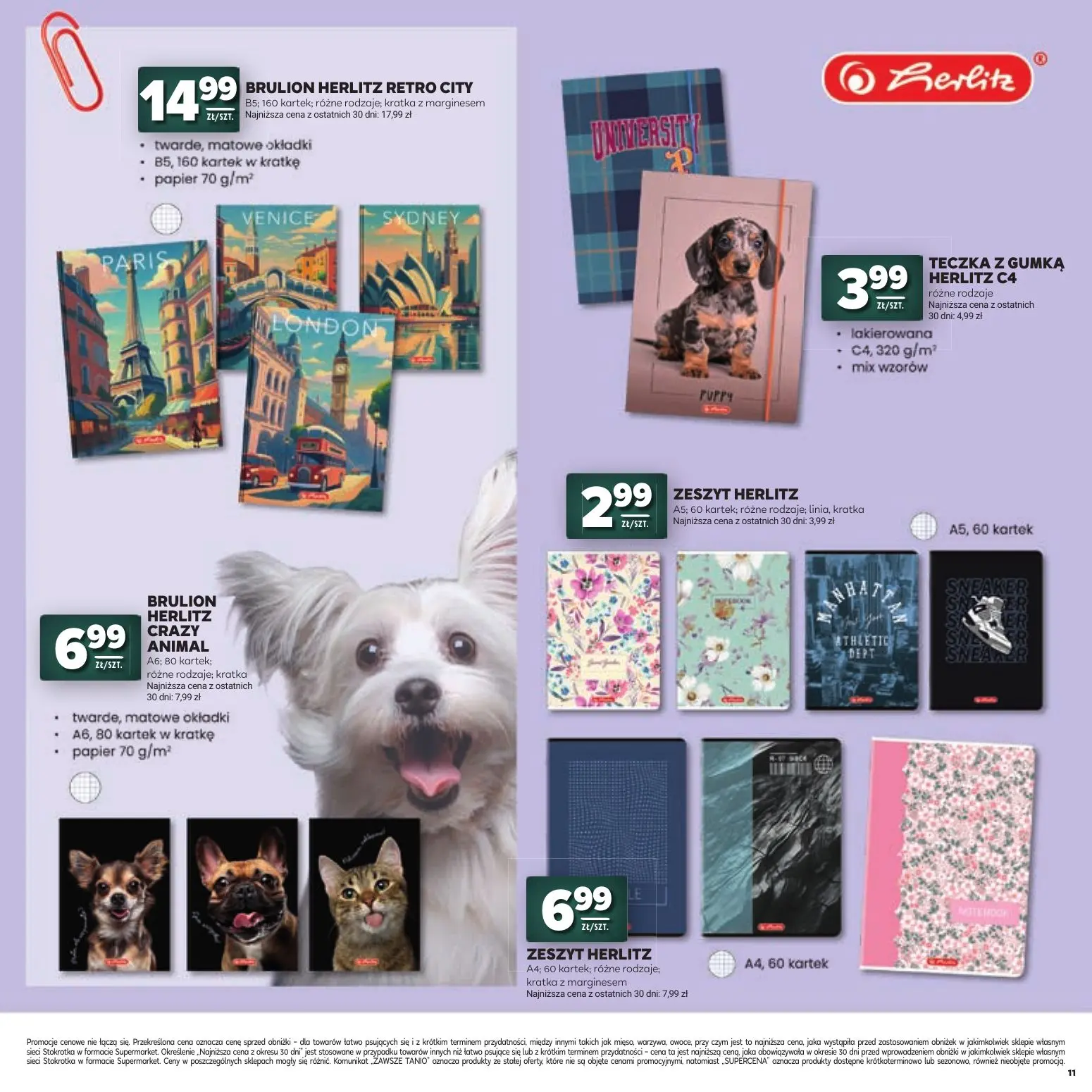 gazetka promocyjna Stokrotka Supermarket Witaj szkoło - Strona 11