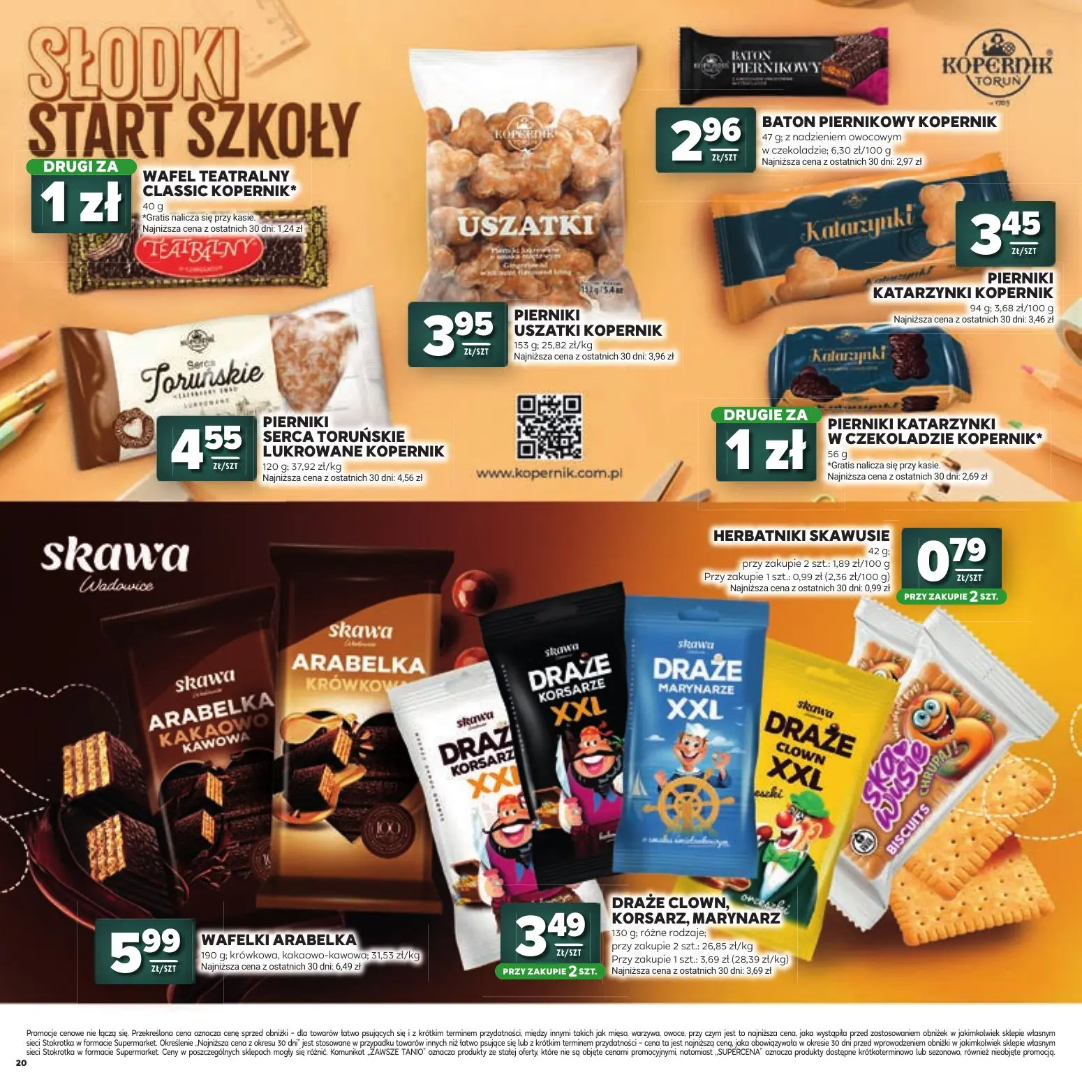 gazetka promocyjna Stokrotka Supermarket Witaj szkoło - Strona 20
