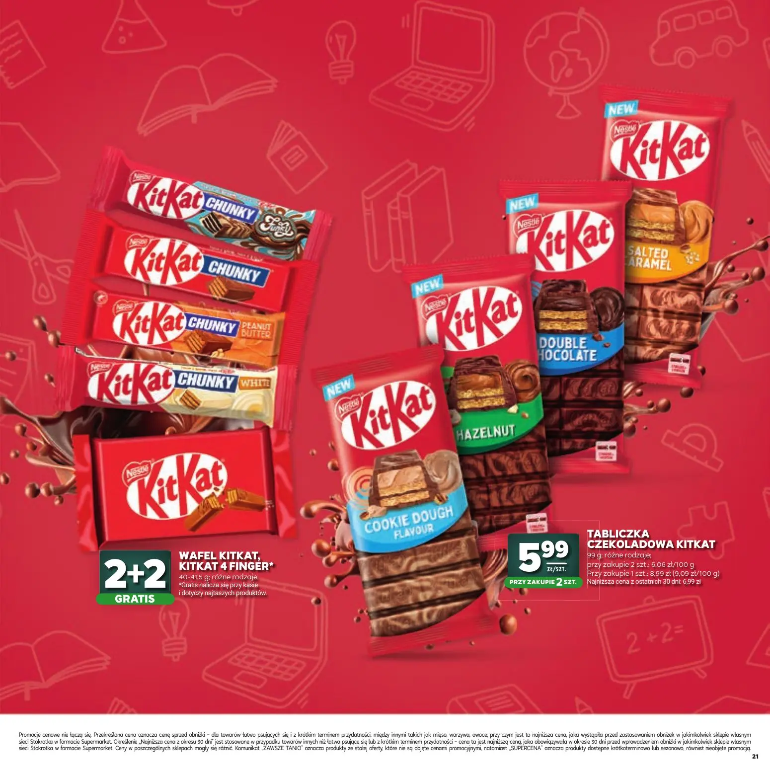 gazetka promocyjna Stokrotka Supermarket Witaj szkoło - Strona 21