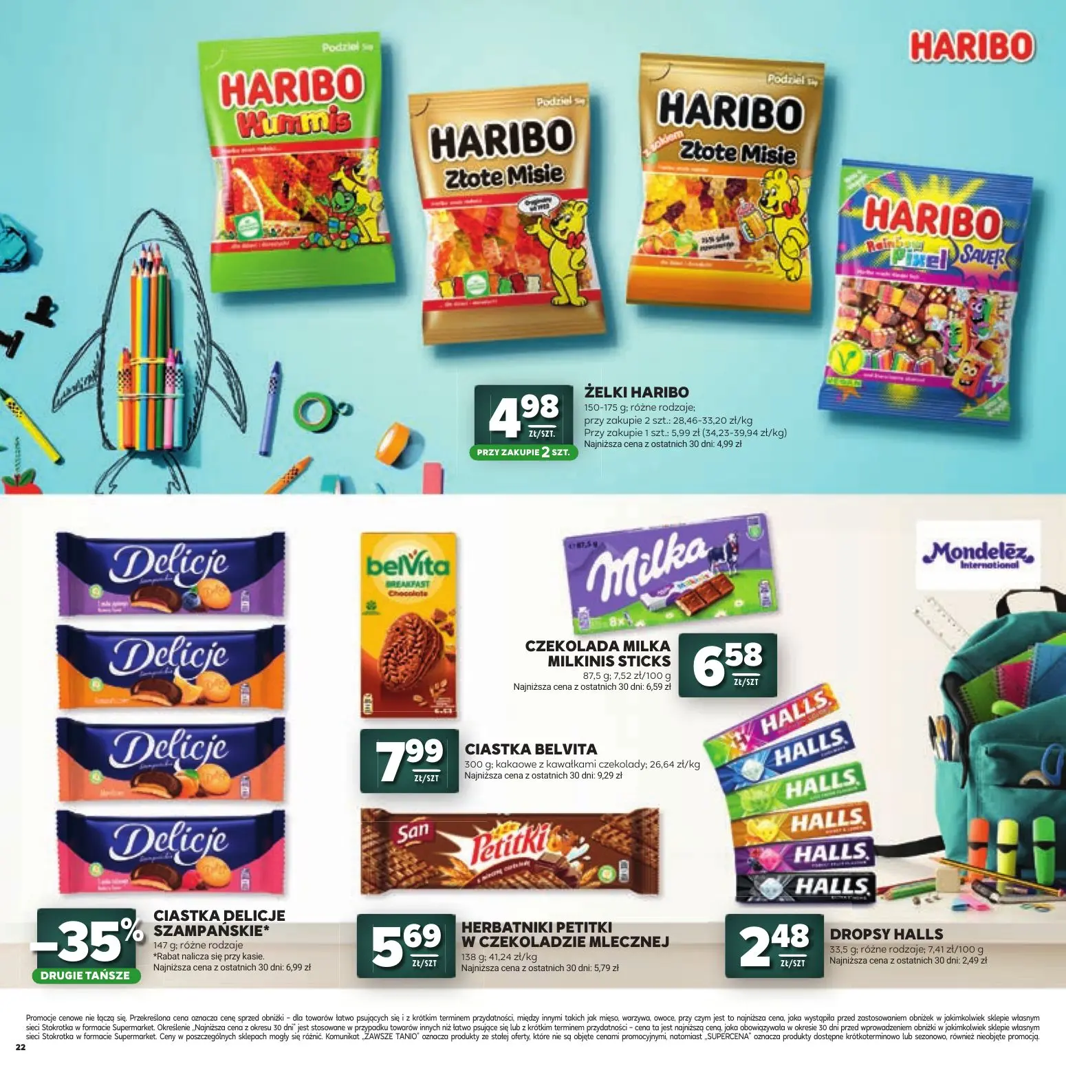 gazetka promocyjna Stokrotka Supermarket Witaj szkoło - Strona 22