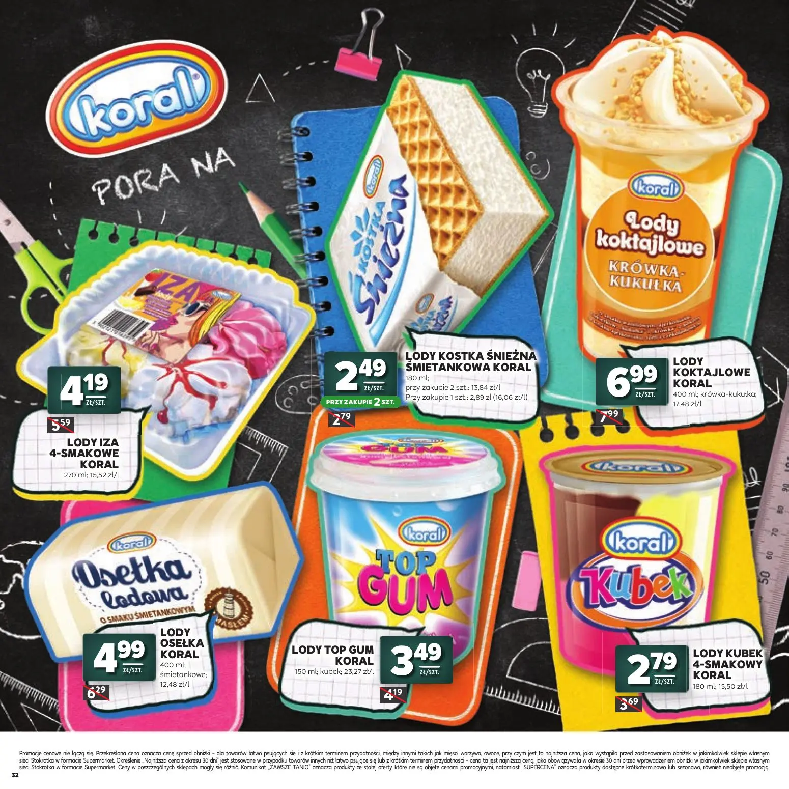 gazetka promocyjna Stokrotka Supermarket Witaj szkoło - Strona 32