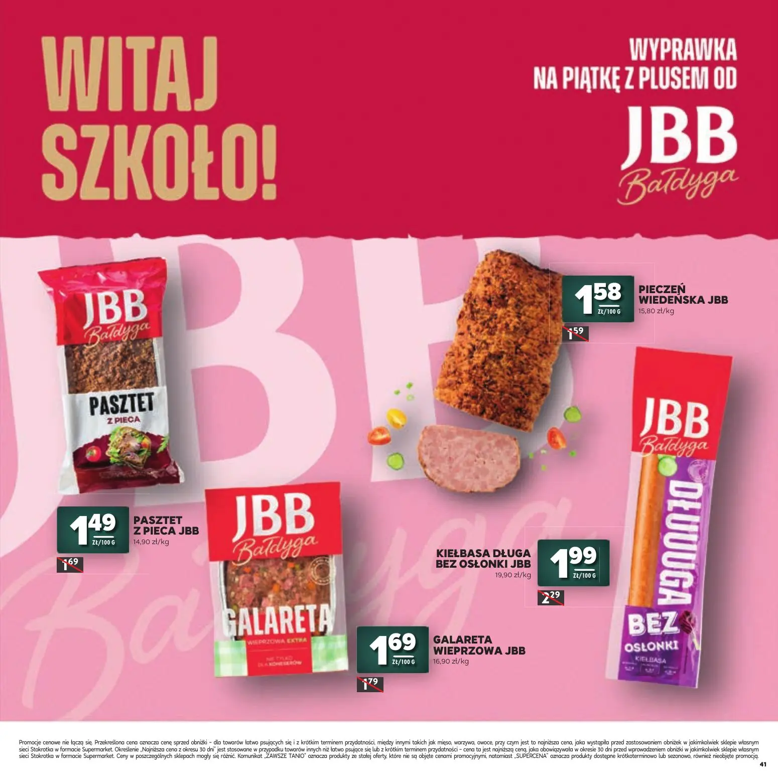 gazetka promocyjna Stokrotka Supermarket Witaj szkoło - Strona 41