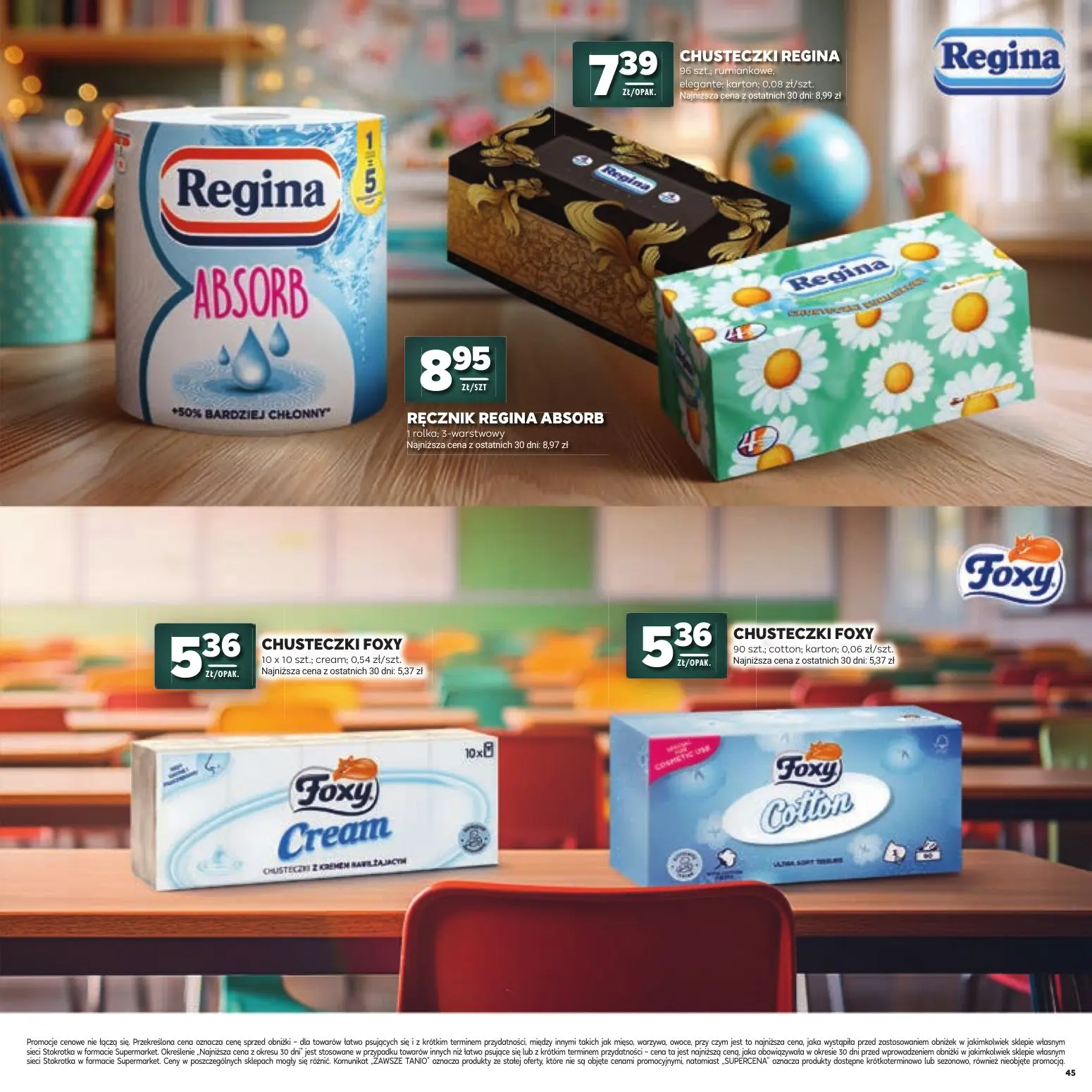 gazetka promocyjna Stokrotka Supermarket Witaj szkoło - Strona 45