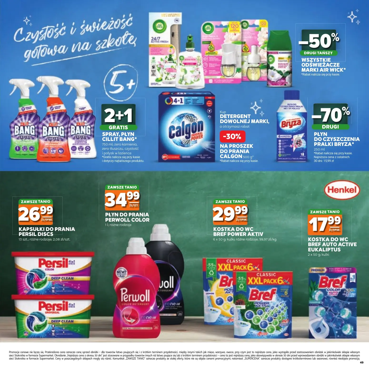 gazetka promocyjna Stokrotka Supermarket Witaj szkoło - Strona 49