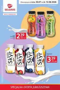 Gazetka promocyjna SELGROS, ważna od 2026-07-30 do 2026-08-12.