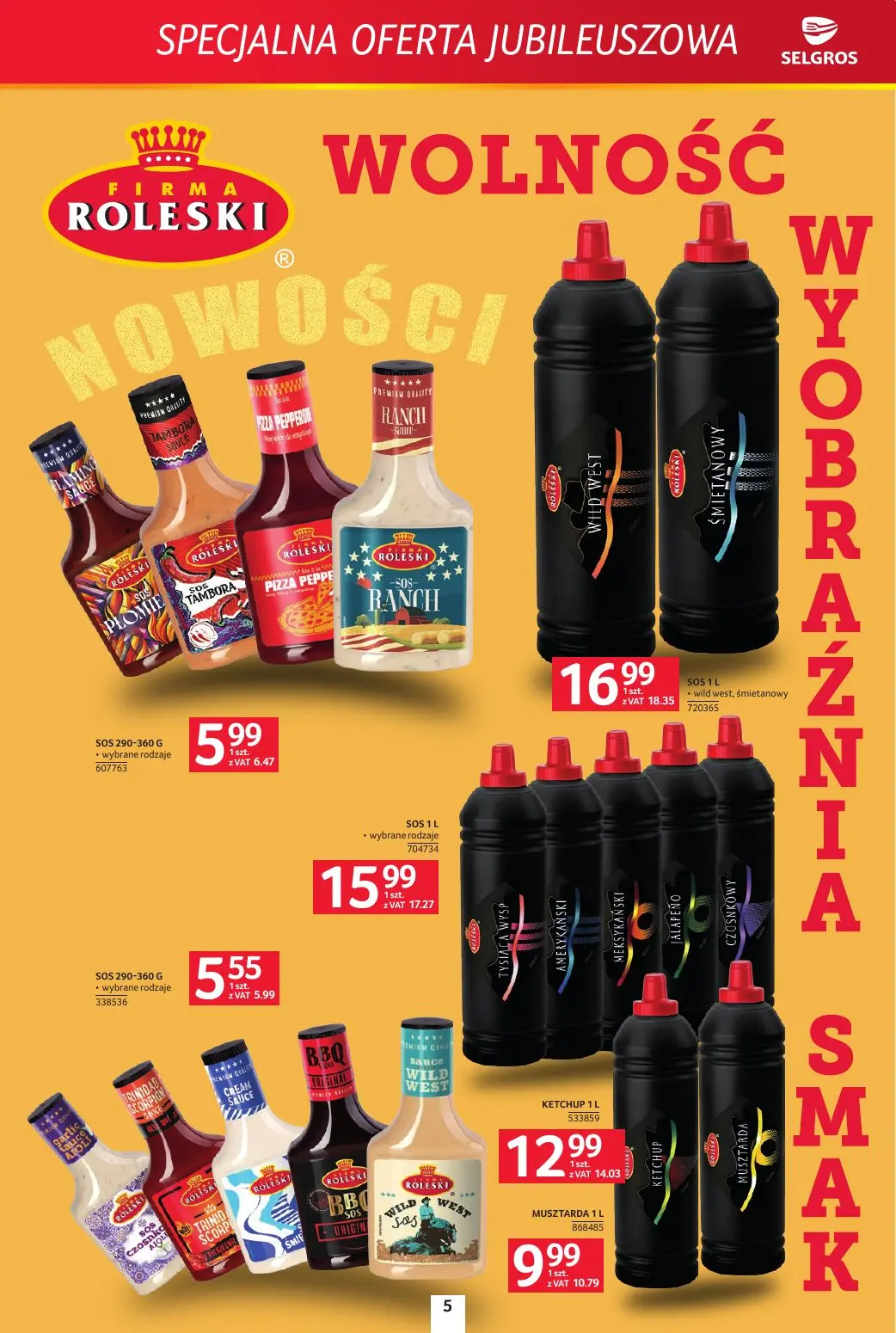 gazetka promocyjna SELGROS Specjalna Oferta Jubileuszowa - Strona 5