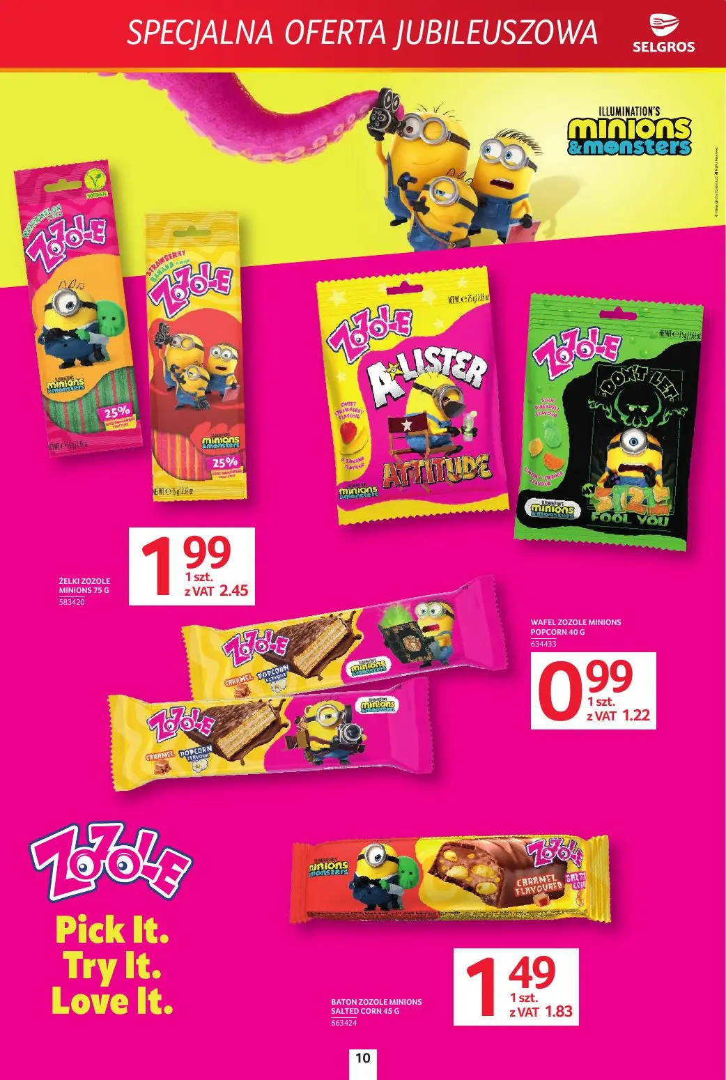 gazetka promocyjna SELGROS Specjalna Oferta Jubileuszowa - Strona 10