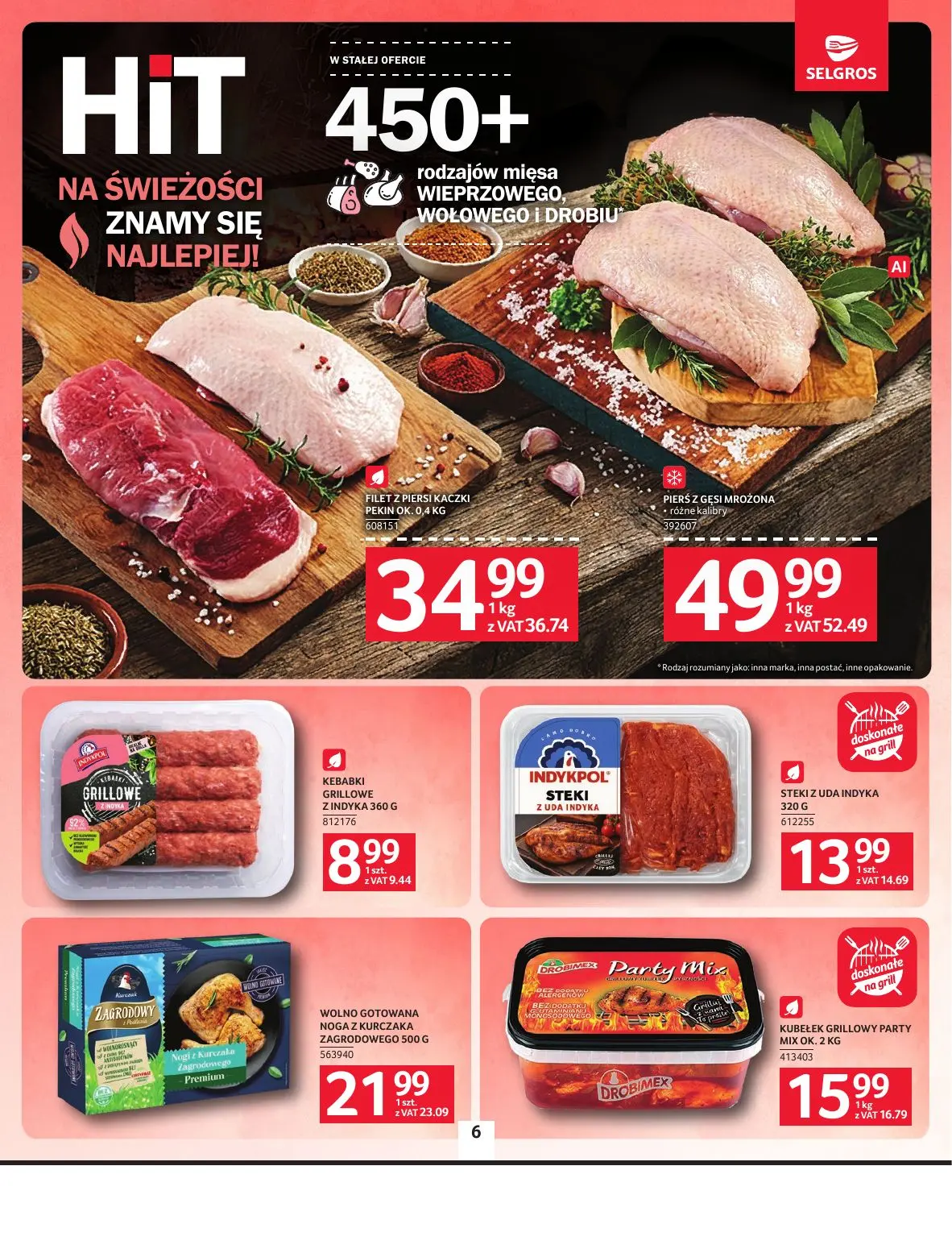 gazetka promocyjna SELGROS Oferta spożywcza - Strona 6