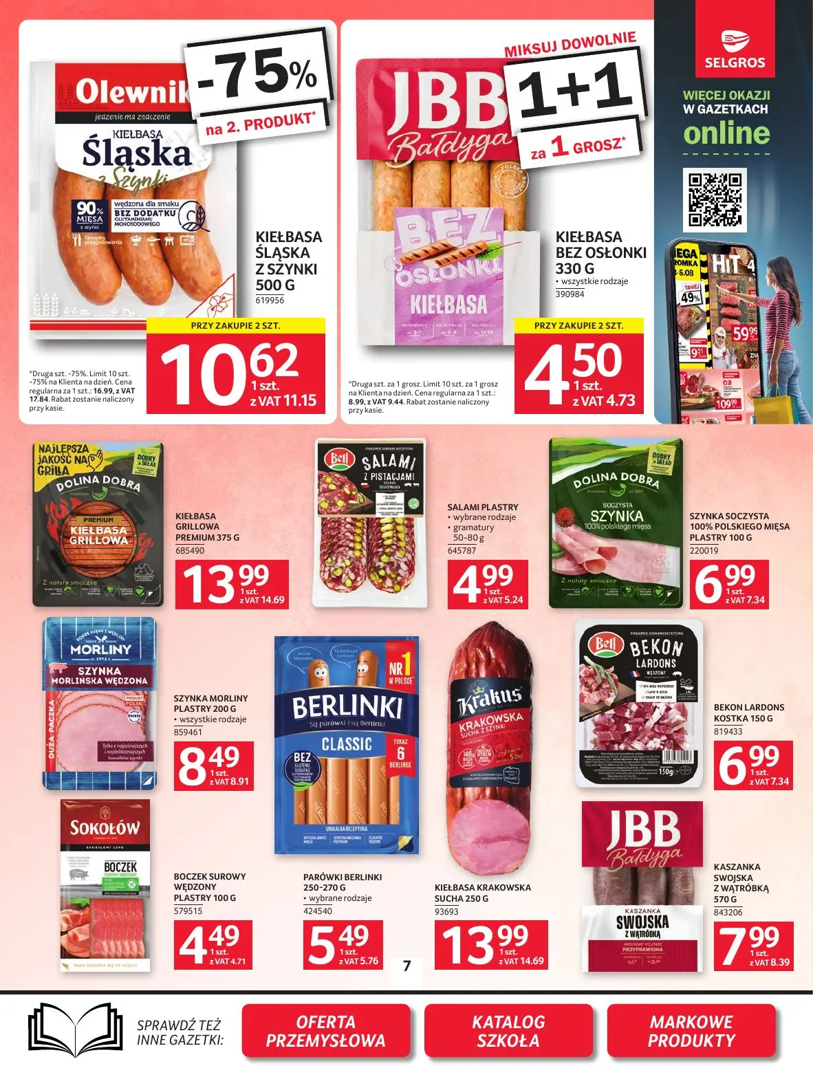 gazetka promocyjna SELGROS Oferta spożywcza - Strona 7