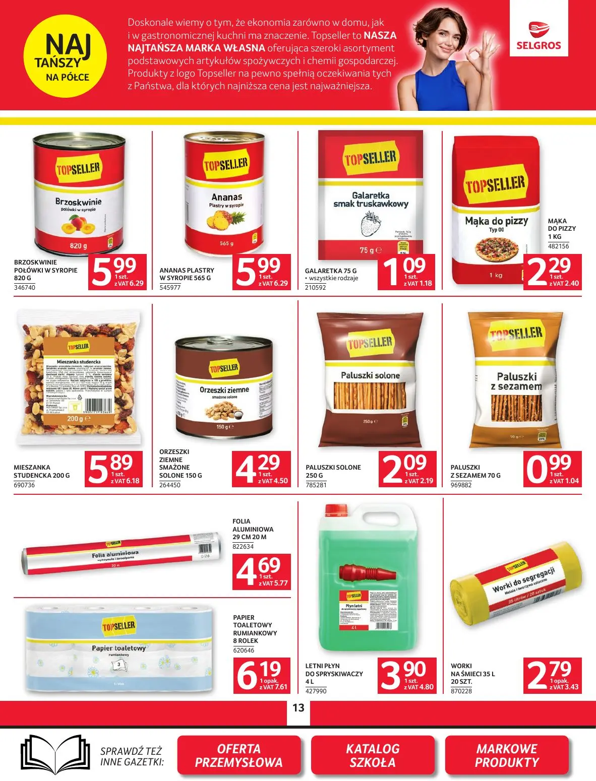 gazetka promocyjna SELGROS Oferta spożywcza - Strona 13