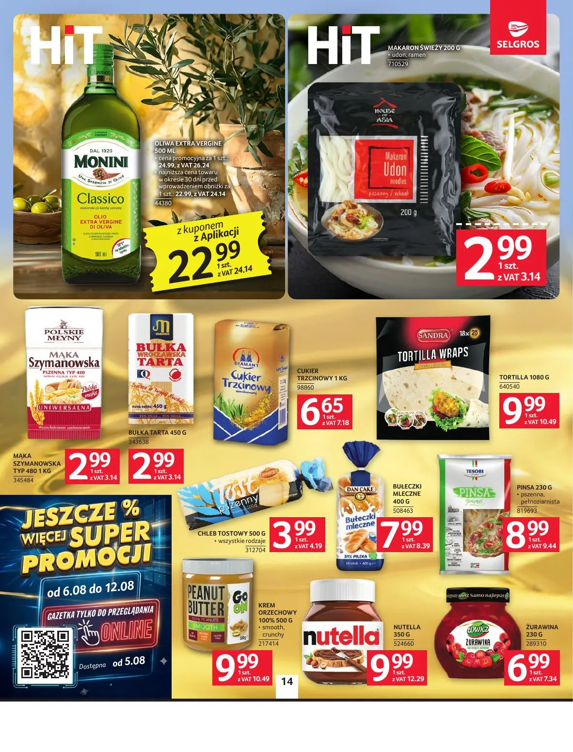 gazetka promocyjna SELGROS Oferta spożywcza - Strona 14