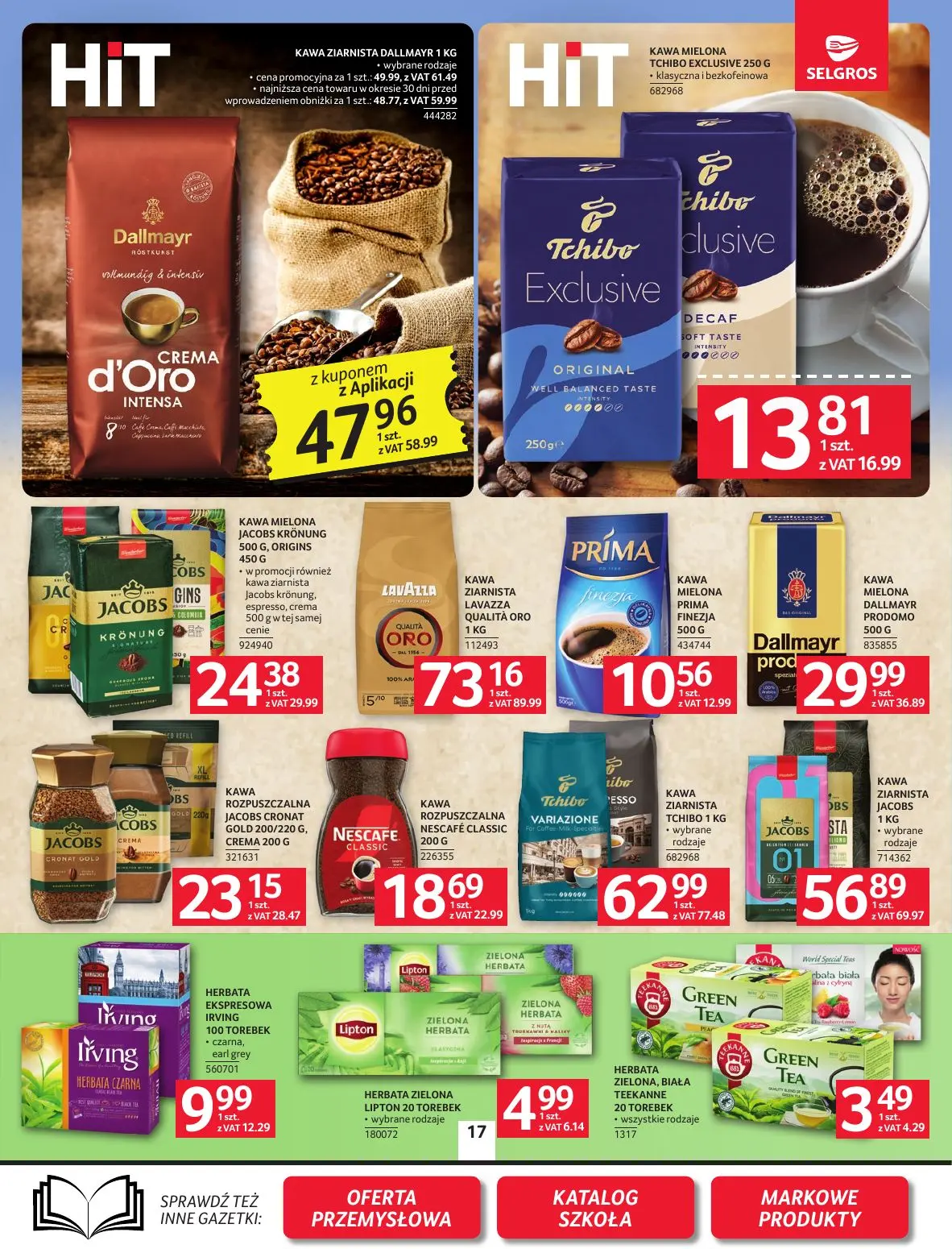 gazetka promocyjna SELGROS Oferta spożywcza - Strona 17