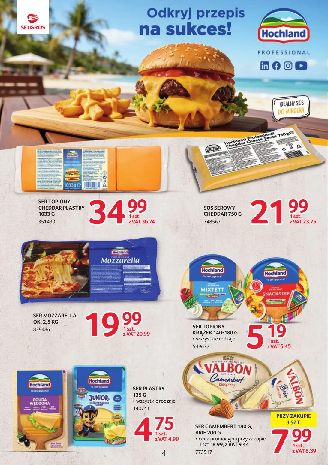 gazetka promocyjna SELGROS Markowe Produkty - Strona 4