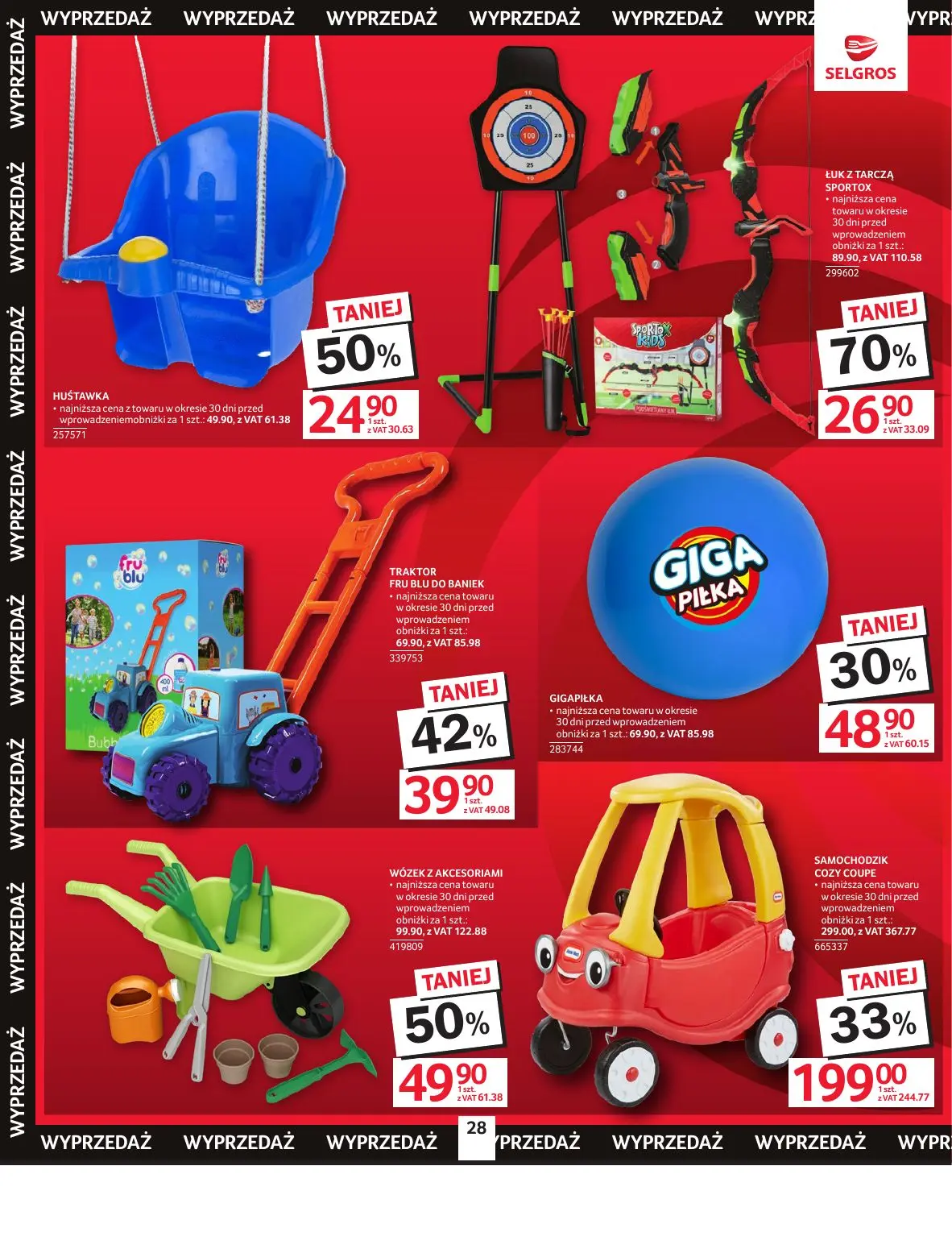 gazetka promocyjna SELGROS Oferta przemysłowa - Strona 30
