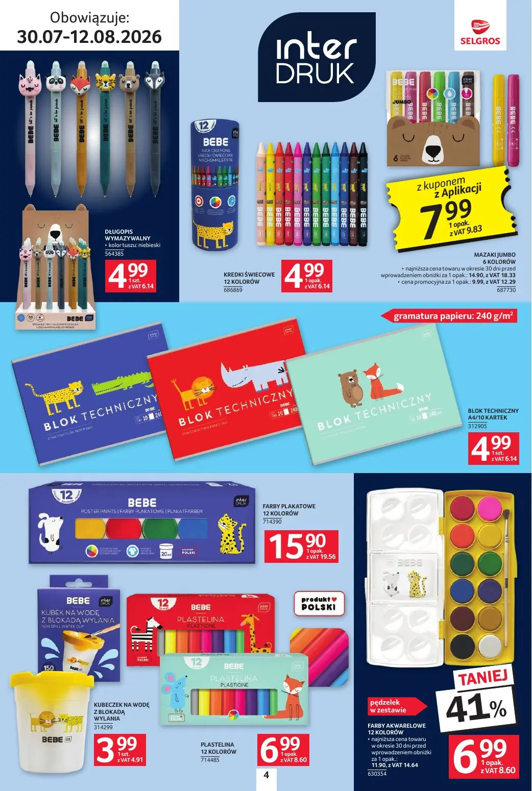 gazetka promocyjna SELGROS Katalog Szkola - Strona 4