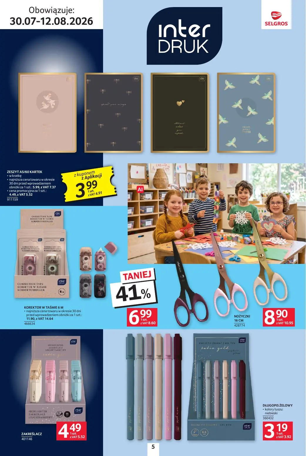 gazetka promocyjna SELGROS Katalog Szkola - Strona 5