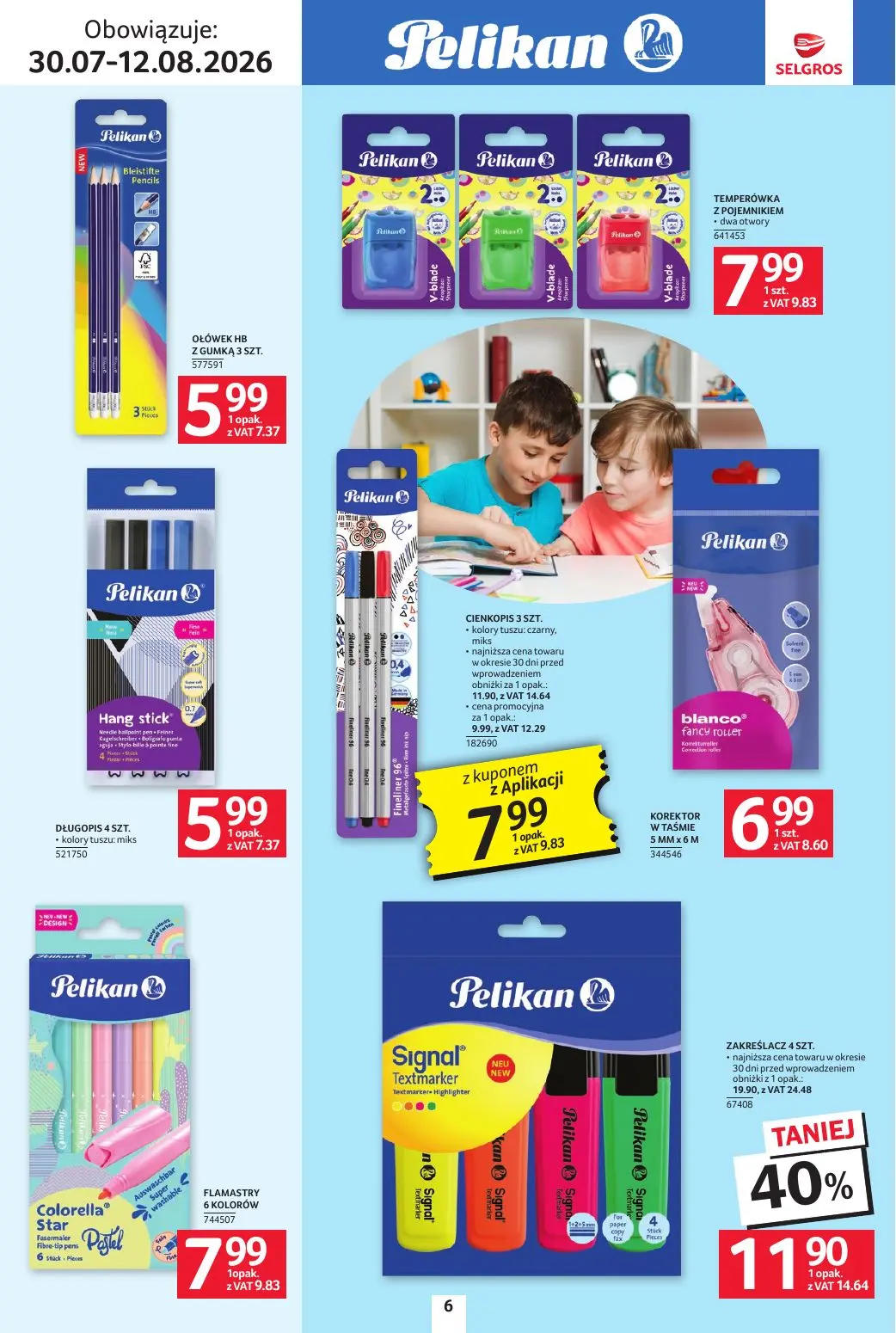 gazetka promocyjna SELGROS Katalog Szkola - Strona 6