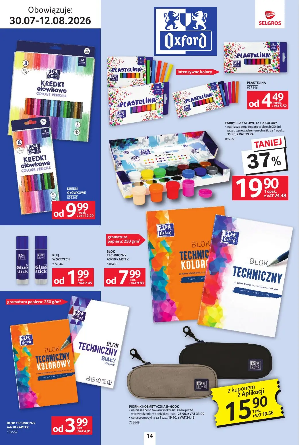 gazetka promocyjna SELGROS Katalog Szkola - Strona 14