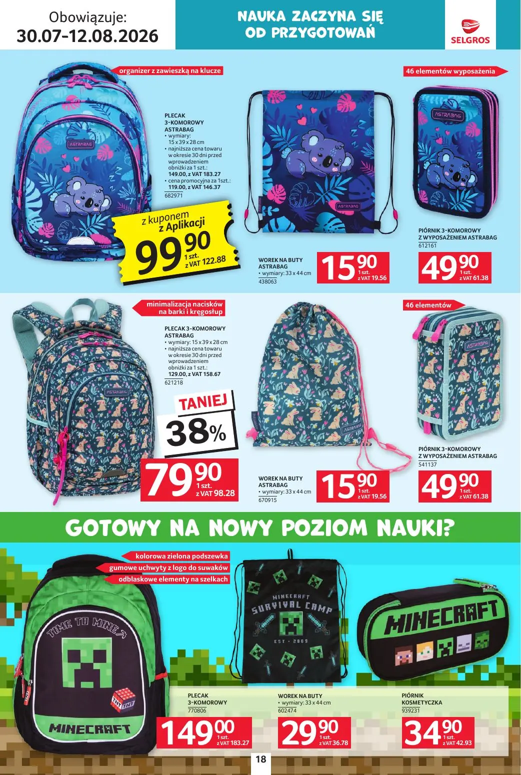 gazetka promocyjna SELGROS Katalog Szkola - Strona 18