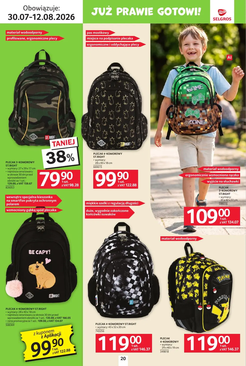 gazetka promocyjna SELGROS Katalog Szkola - Strona 20