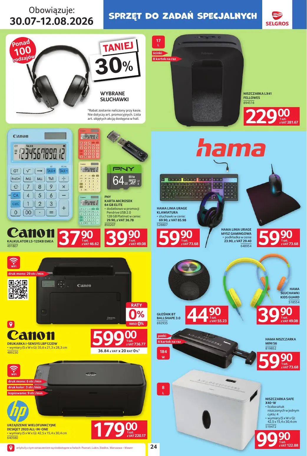 gazetka promocyjna SELGROS Katalog Szkola - Strona 24