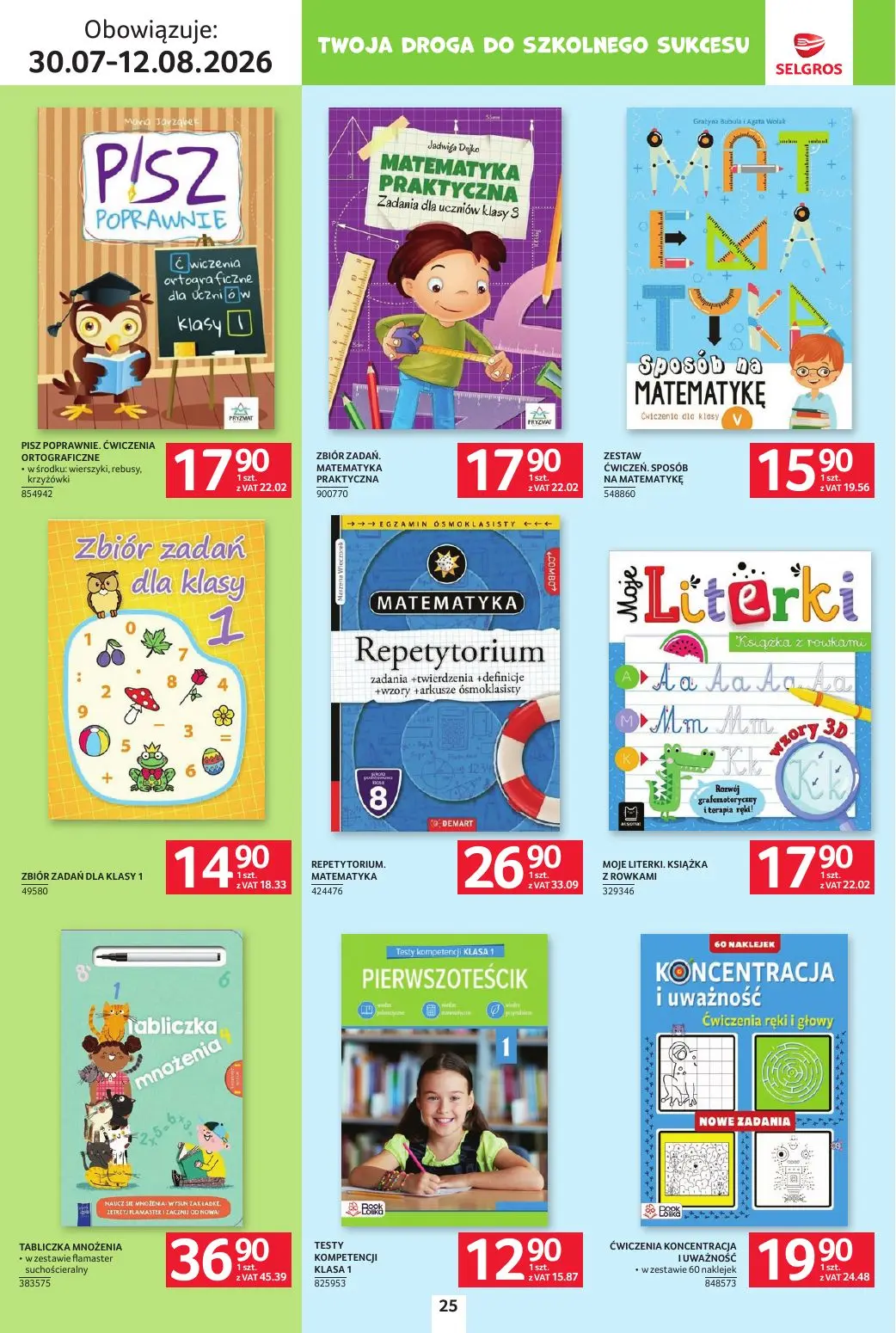 gazetka promocyjna SELGROS Katalog Szkola - Strona 25