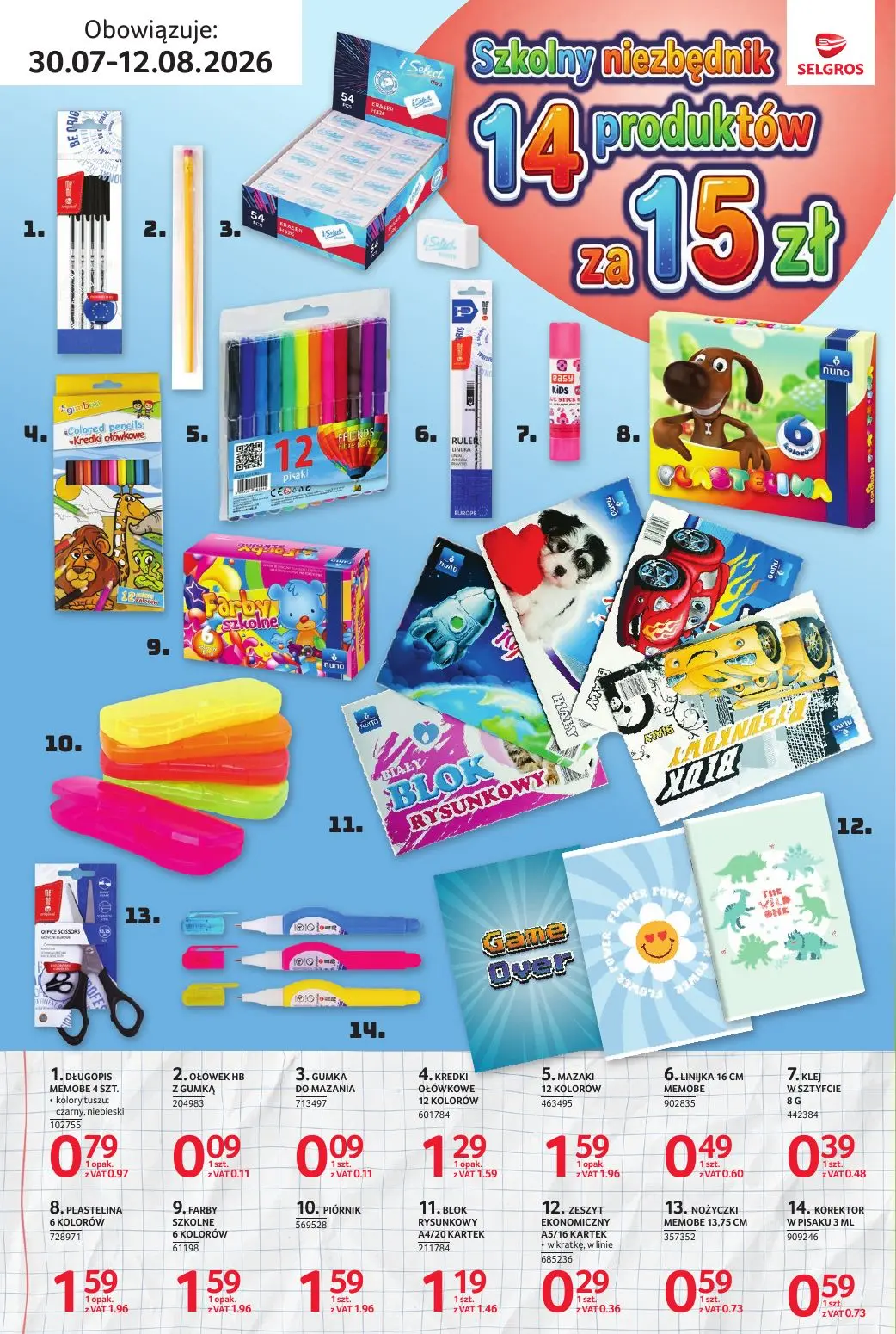 gazetka promocyjna SELGROS Katalog Szkola - Strona 30