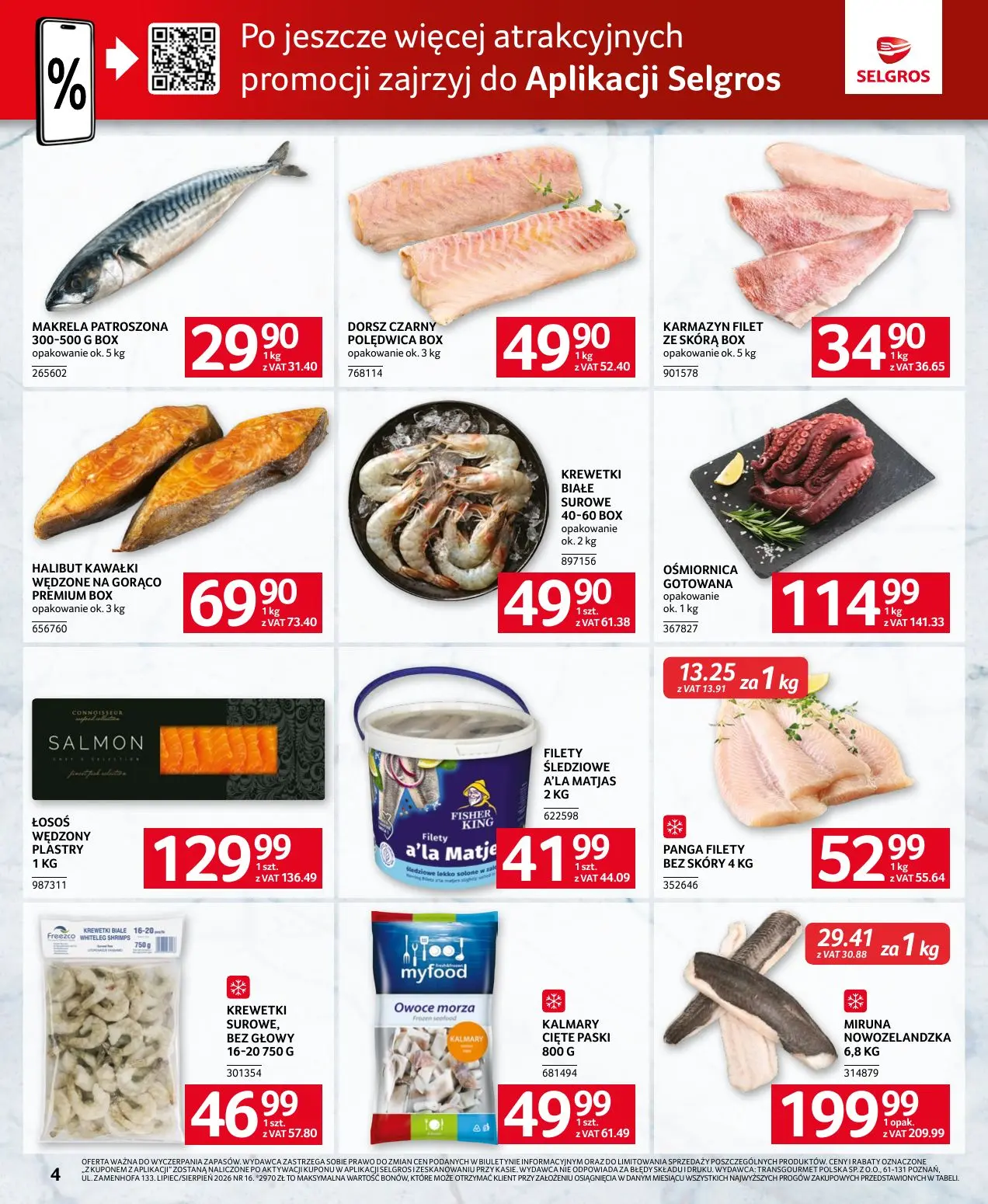 gazetka promocyjna SELGROS Oferta dla gastronomii - Strona 4
