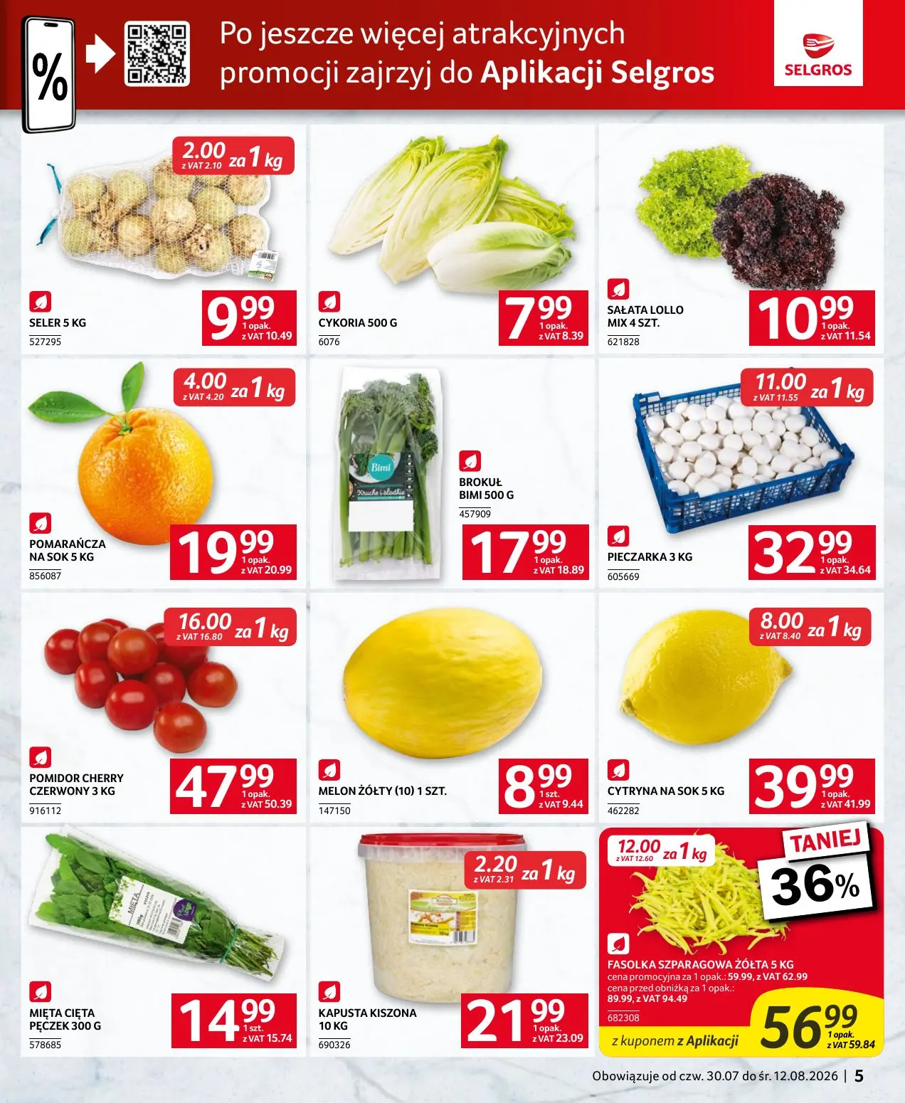 gazetka promocyjna SELGROS Oferta dla gastronomii - Strona 5