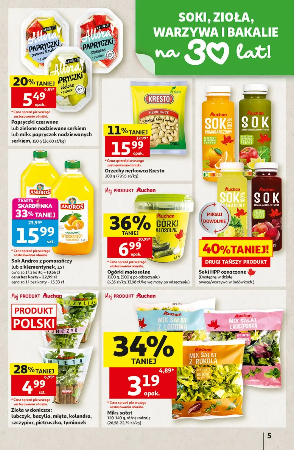 gazetka promocyjna Auchan Strefa szkoła - Strona 5