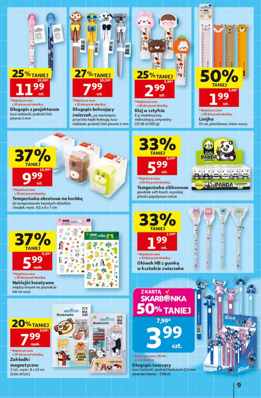 gazetka promocyjna Auchan Strefa szkoła - Strona 9