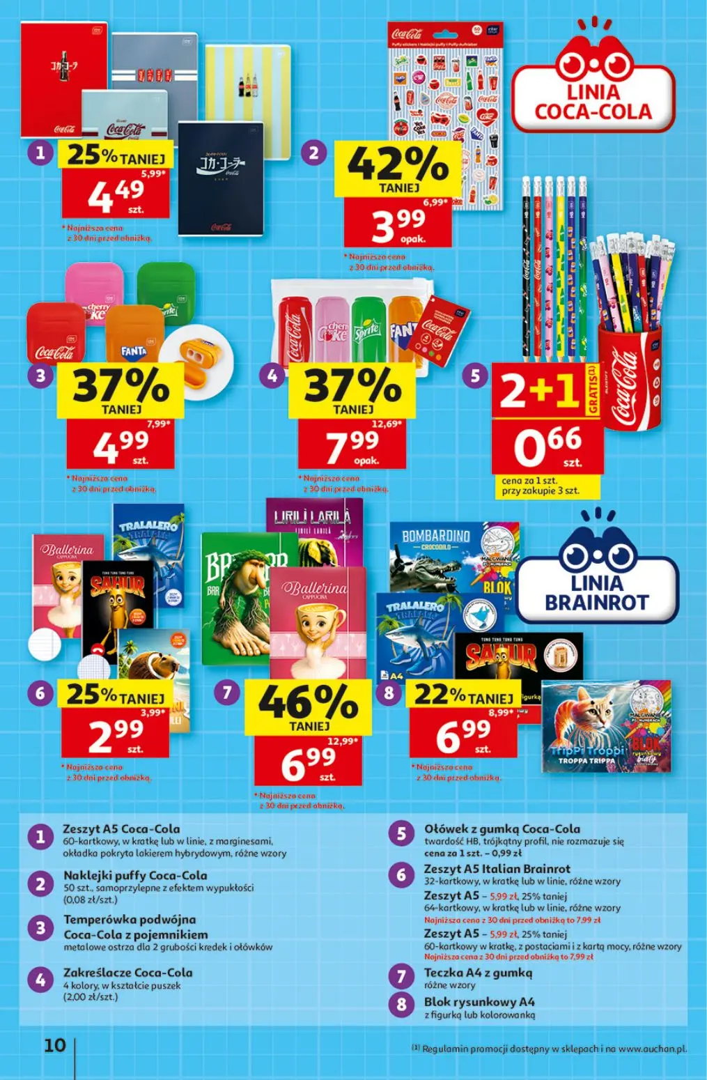 gazetka promocyjna Auchan Strefa szkoła - Strona 10