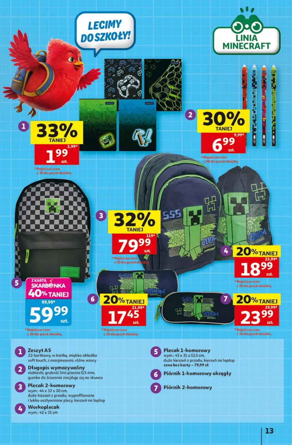 gazetka promocyjna Auchan Strefa szkoła - Strona 13
